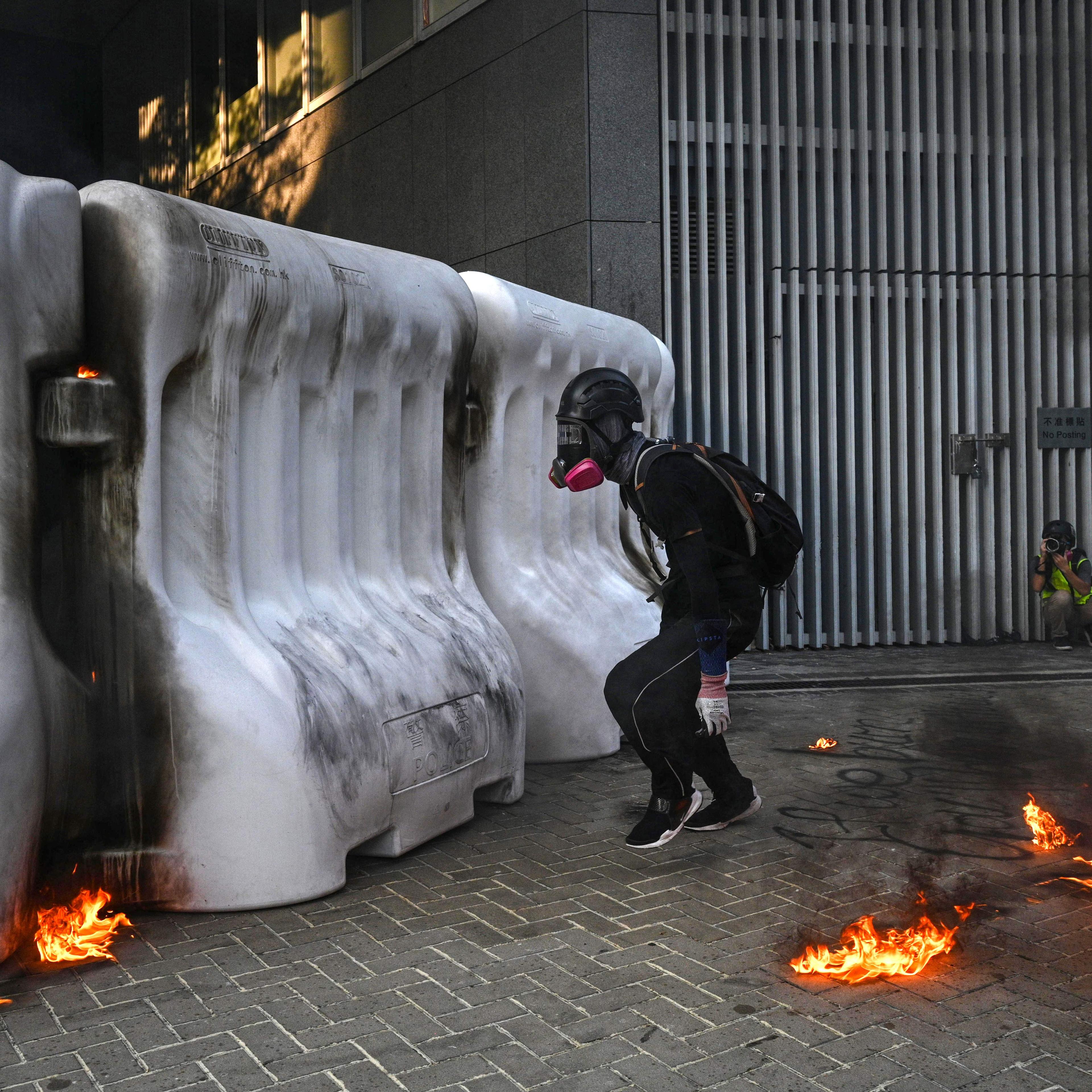 HONG KONG-CHINA-POLITICS-UNREST