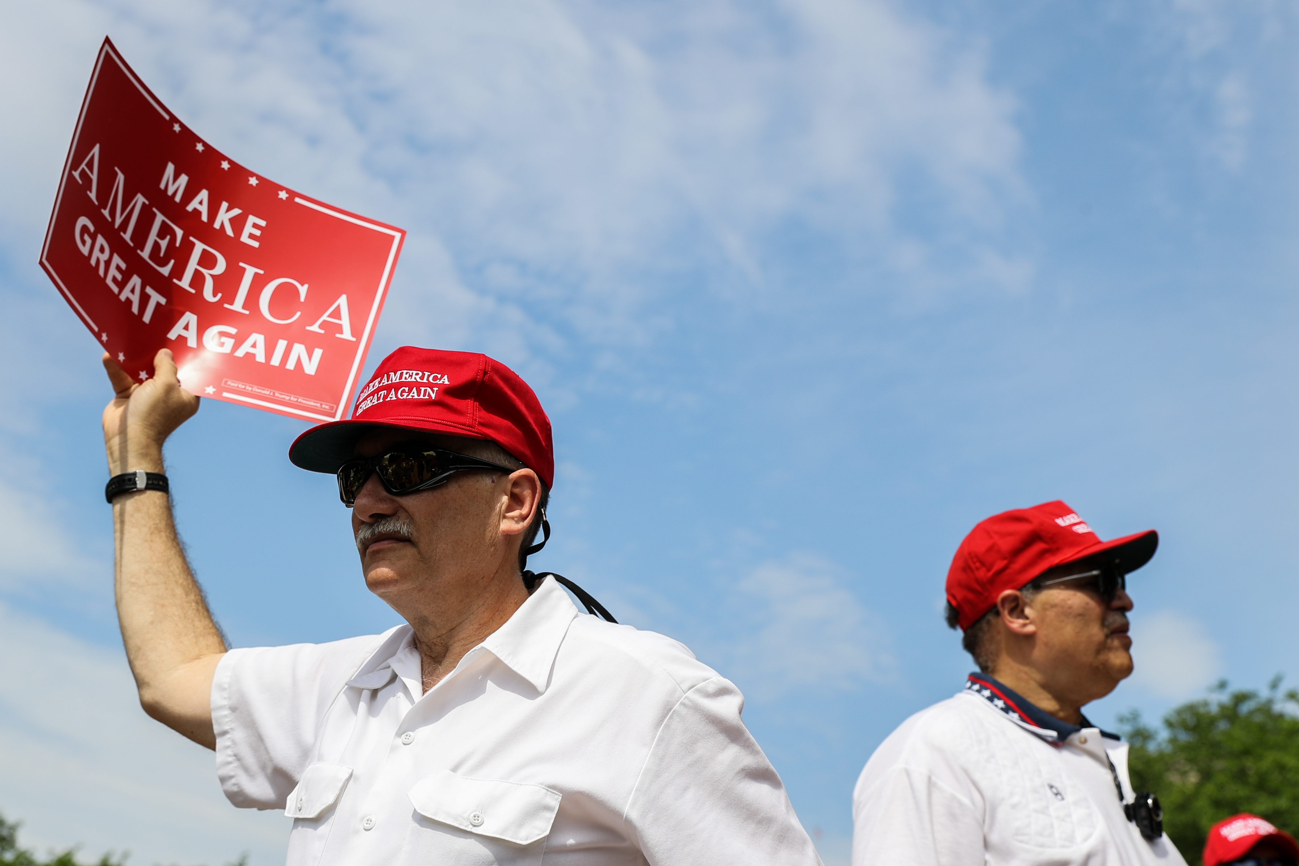President Trump Supporters Hold Pittsburgh Not Paris Rally