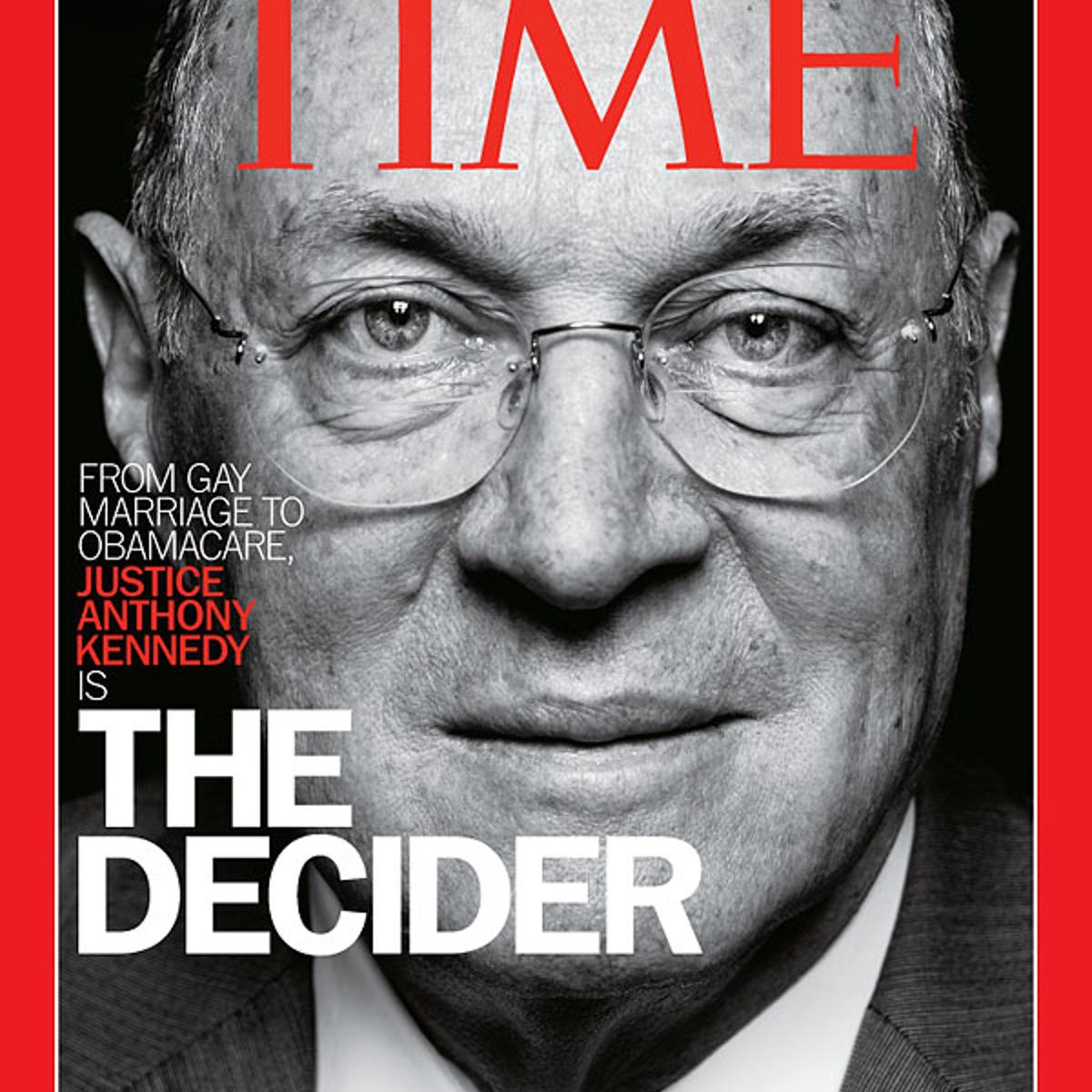TIME Cover of Justice Anthony Kennedy