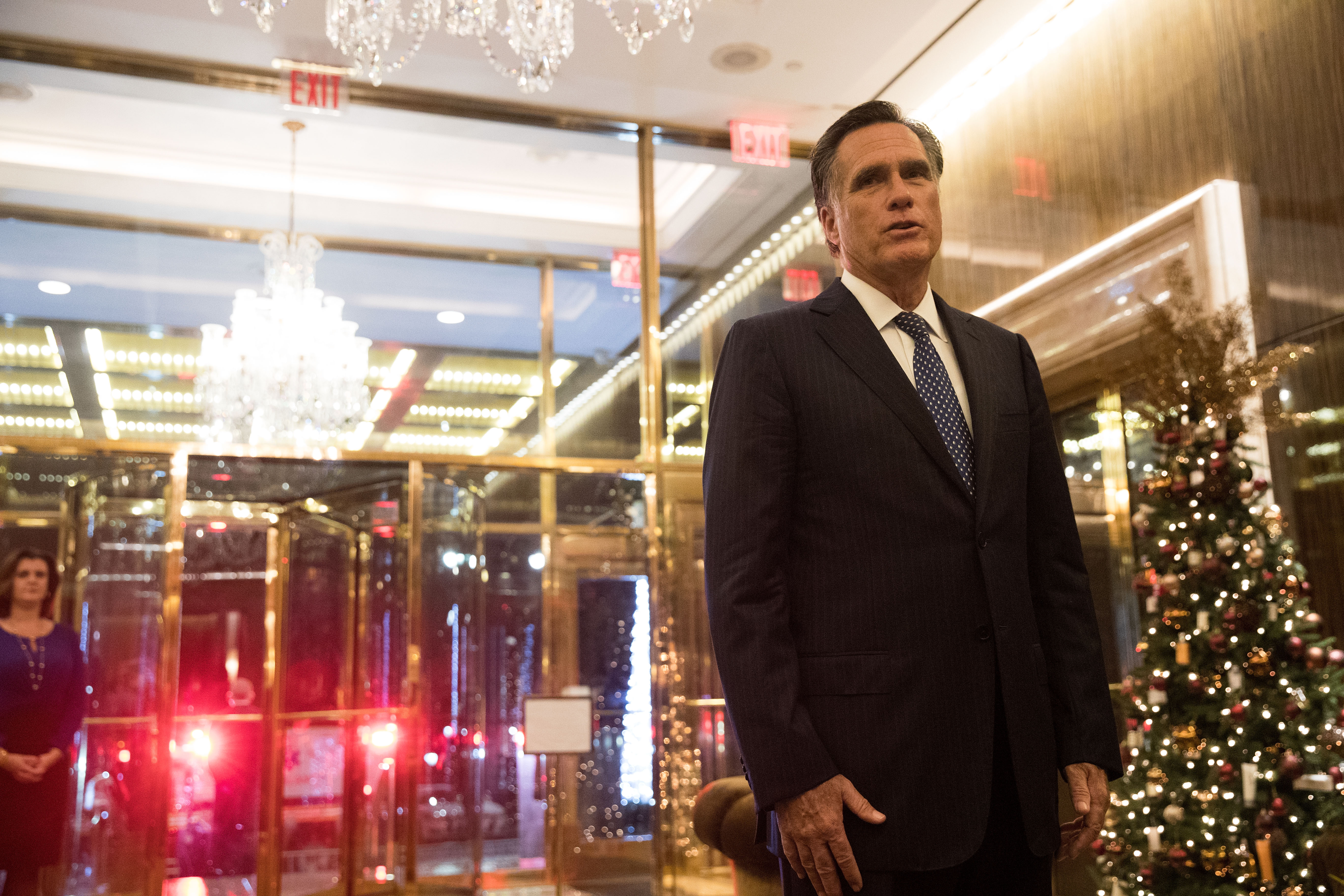 President-Elect Trump Holds Meetings At Trump Tower In New York