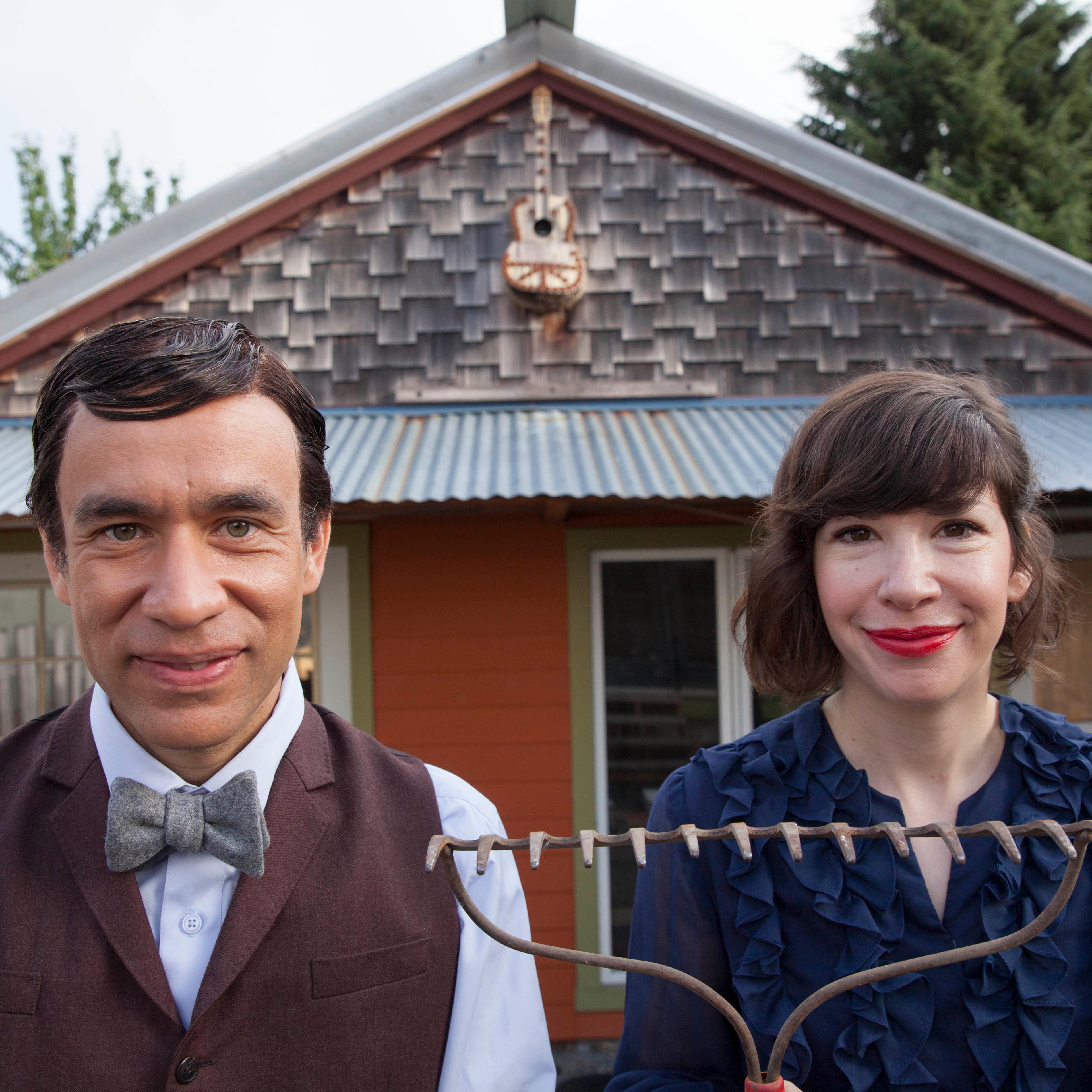 This image released by IFC-TV shows Fred Armisen, left, and Carrie Brownstein from the series "Portlandia."