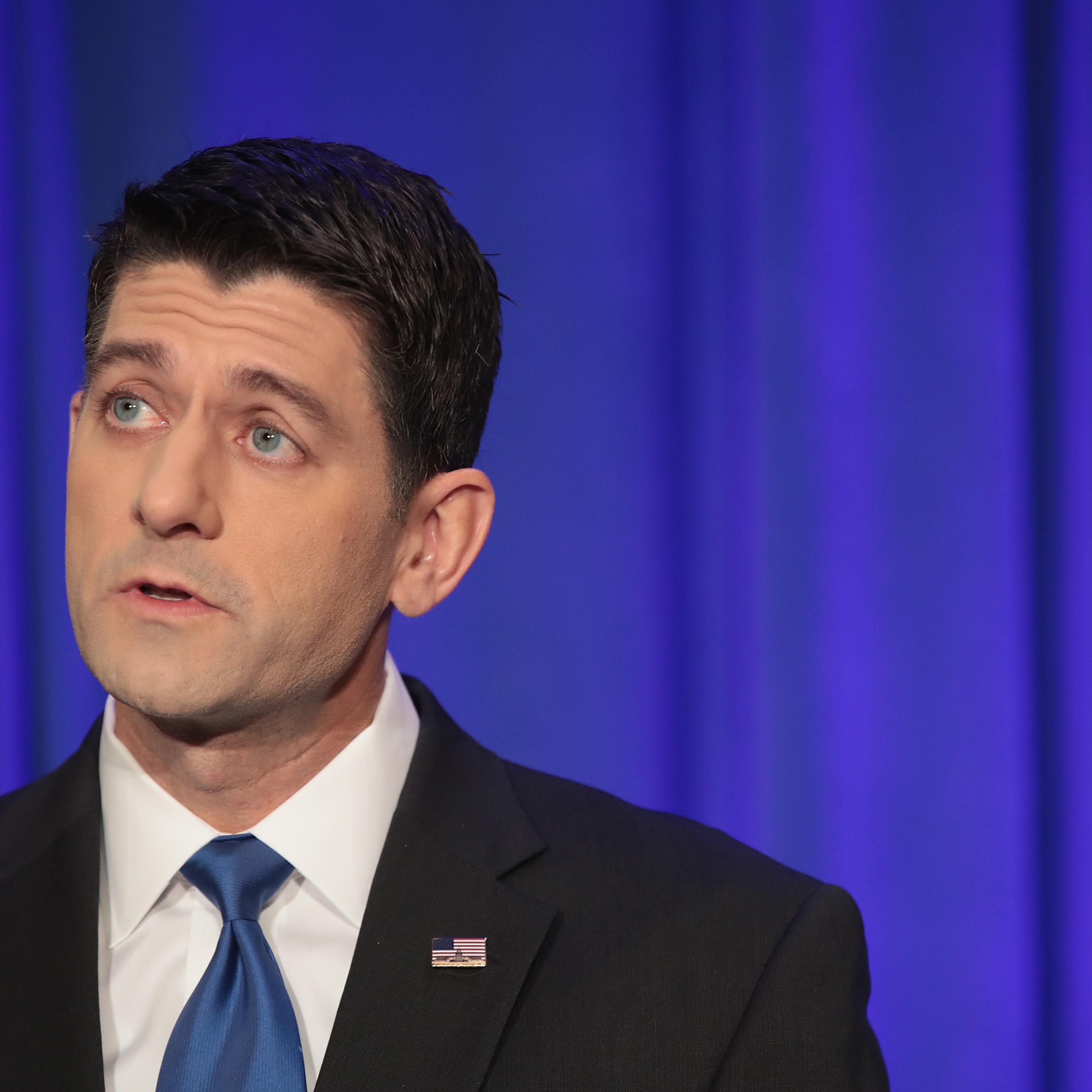 Paul Ryan Holds Press Conference One Day After U.S. Election