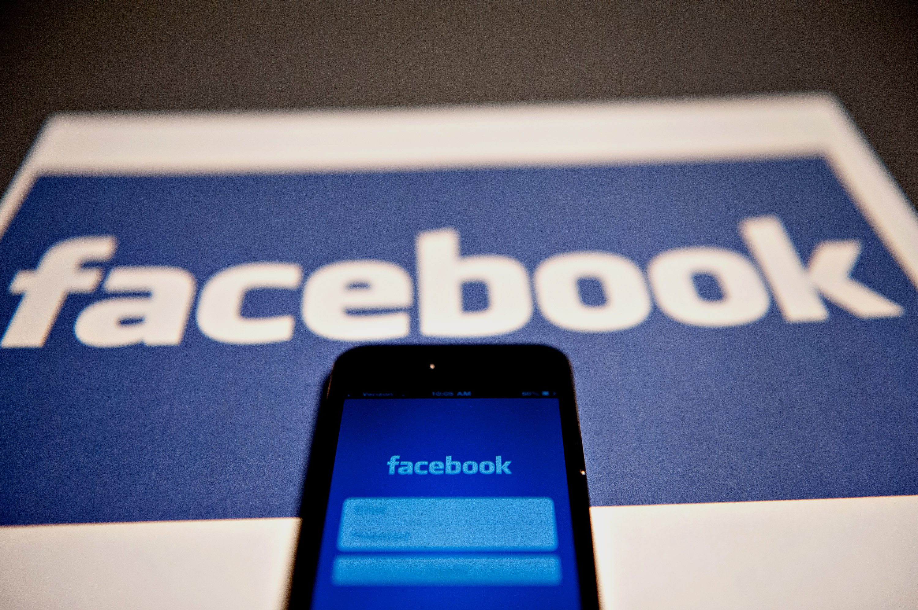 Views of The Facebook Inc. Logo Ahead of Earnings