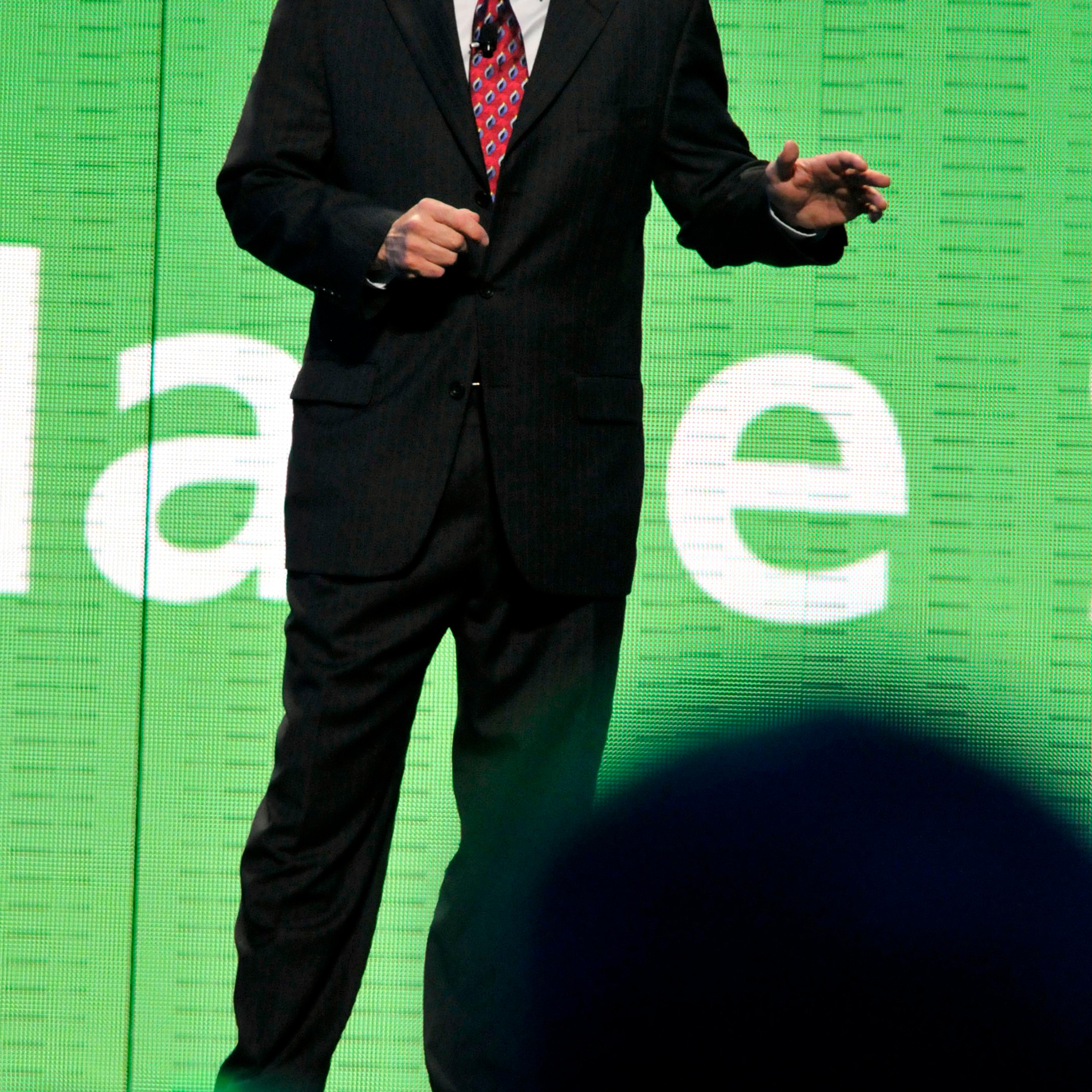 Brian Cornell, then president and CEO of Sam's Club, speaks during the Wal-Mart Stores Inc. shareholders' meeting in Fayetteville, Ark., in this June 4, 2010 file photo.