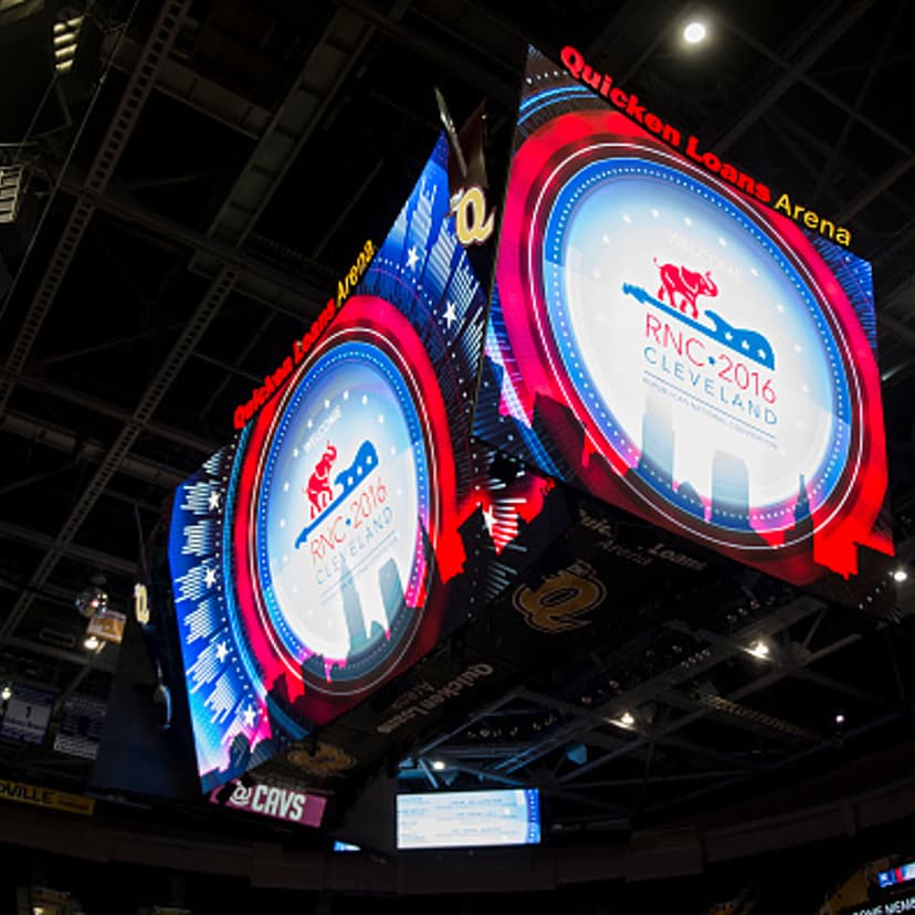 The Quicken Loans Arena will host the 2016 Republican National Convention in Cleveland, Ohio.