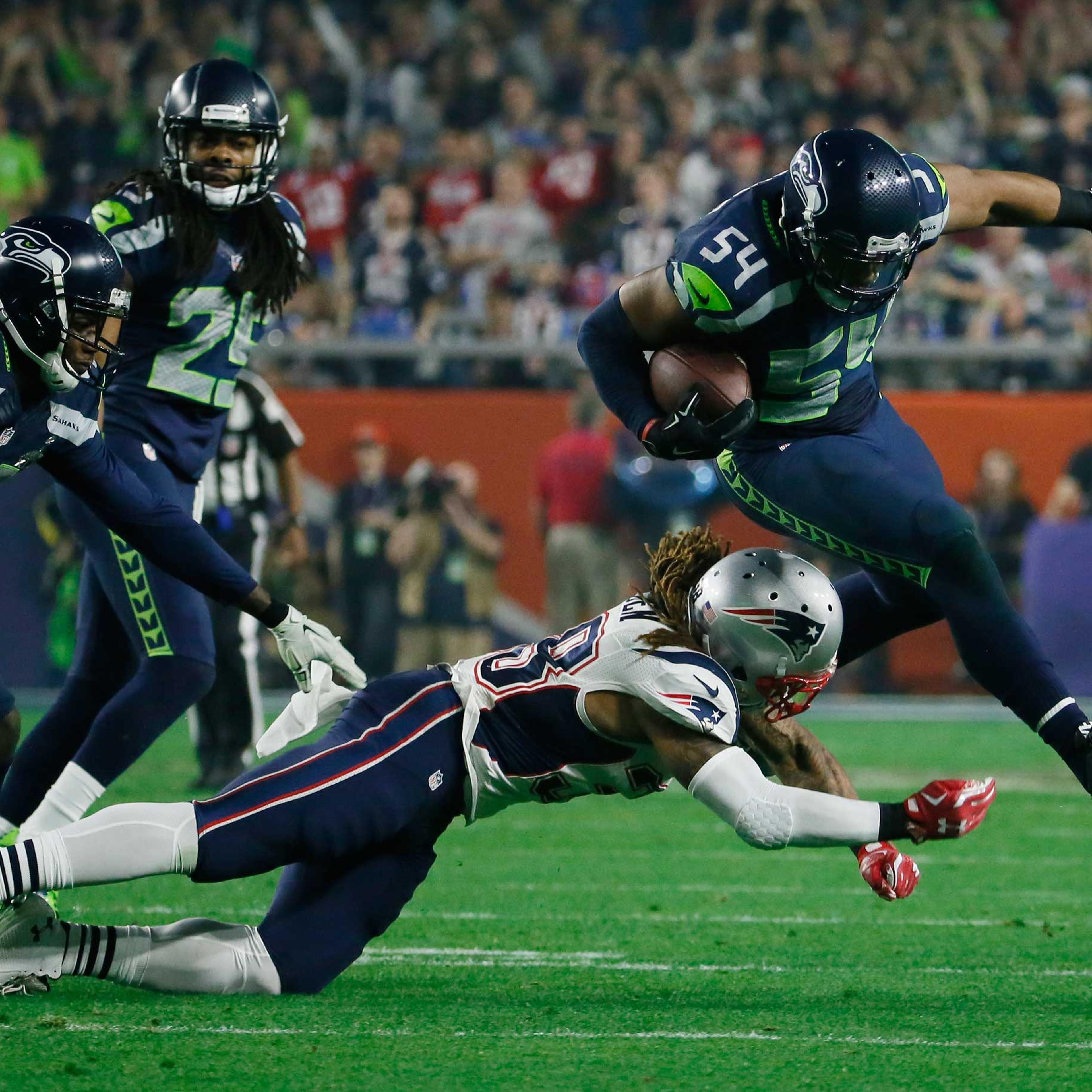 Brandon Bolden, Bobby Wagner