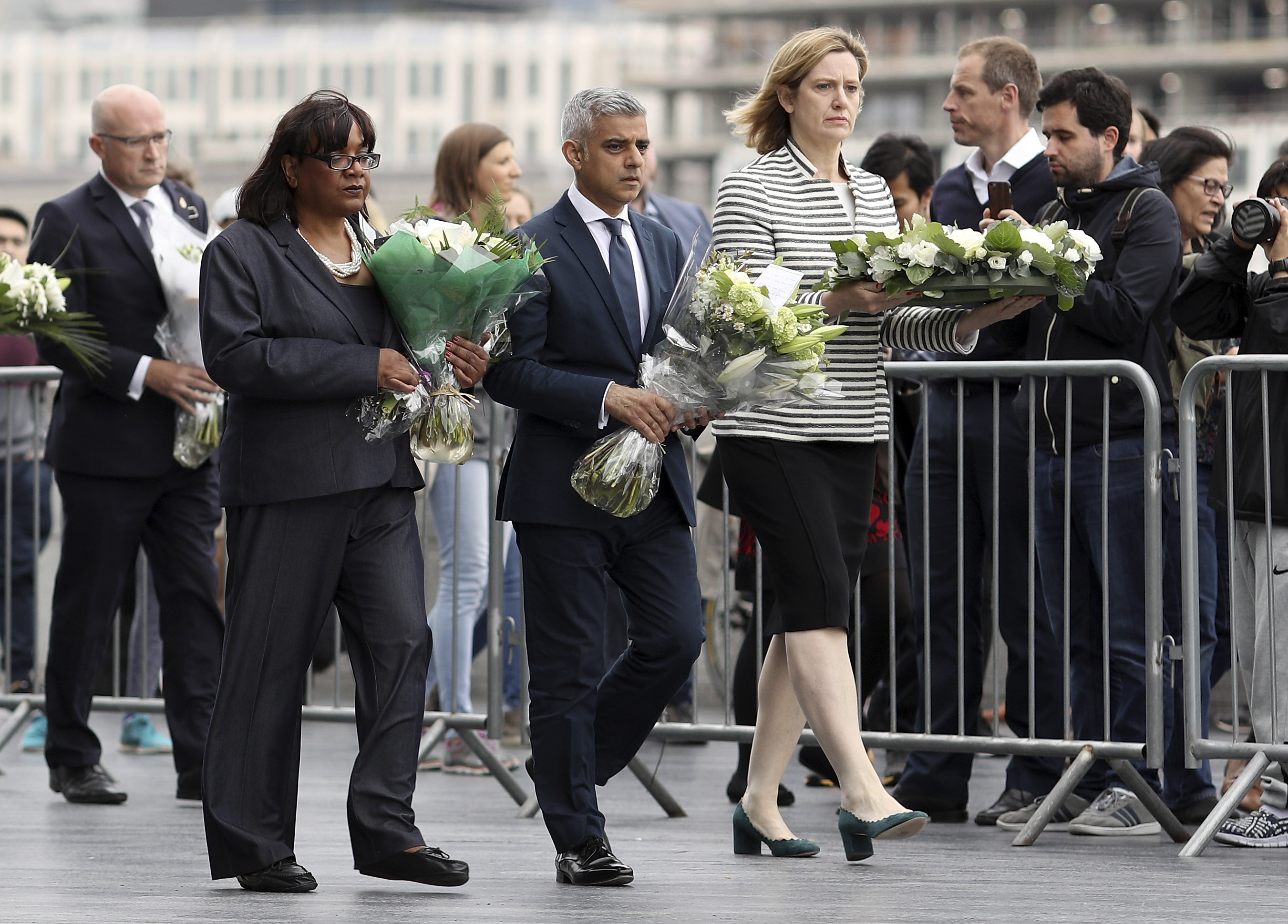 Vigils Are Held For The Victims Of The London Bridge Terror Attacks