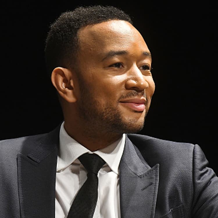 Singer John Legend speaks during the Florida Rights Restoration Coalition Get Out The Vote Kick-Off Event at Evans High School Auditorium on October 3, 2018 in Orlando, Florida.