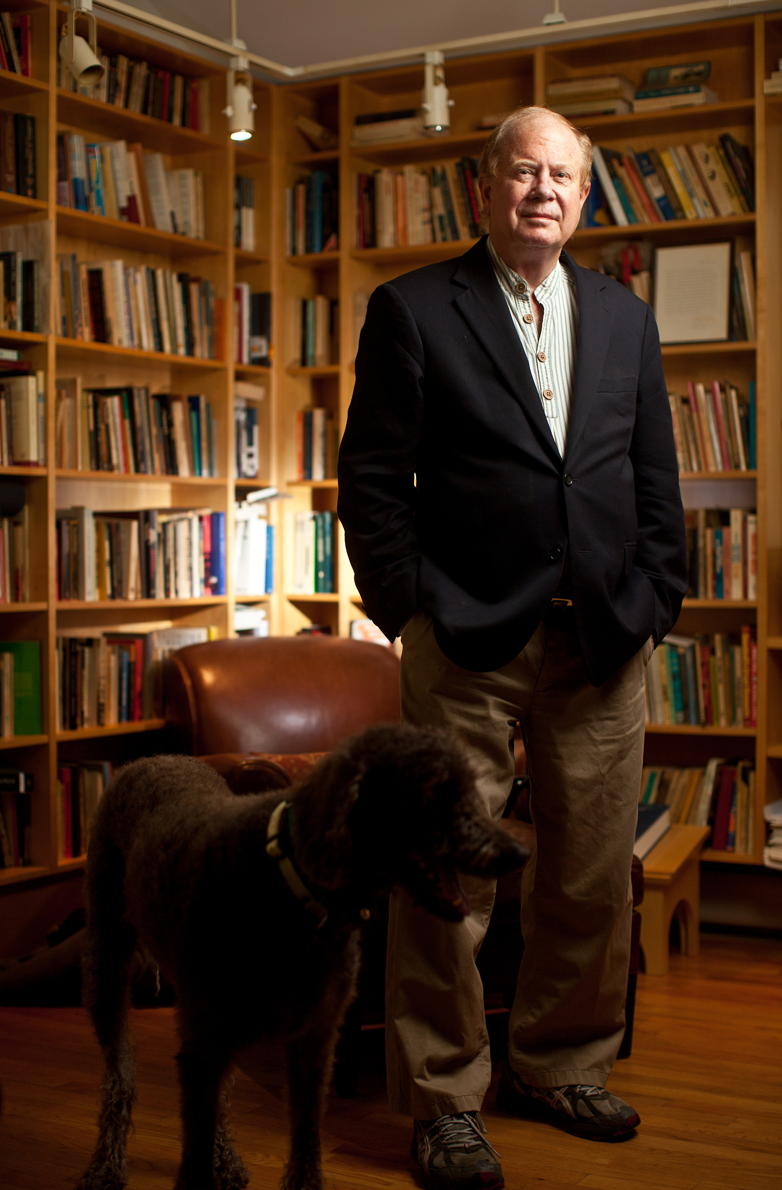 Portrait of Joseph Ellis taken in Amherst, Mass. in 2012