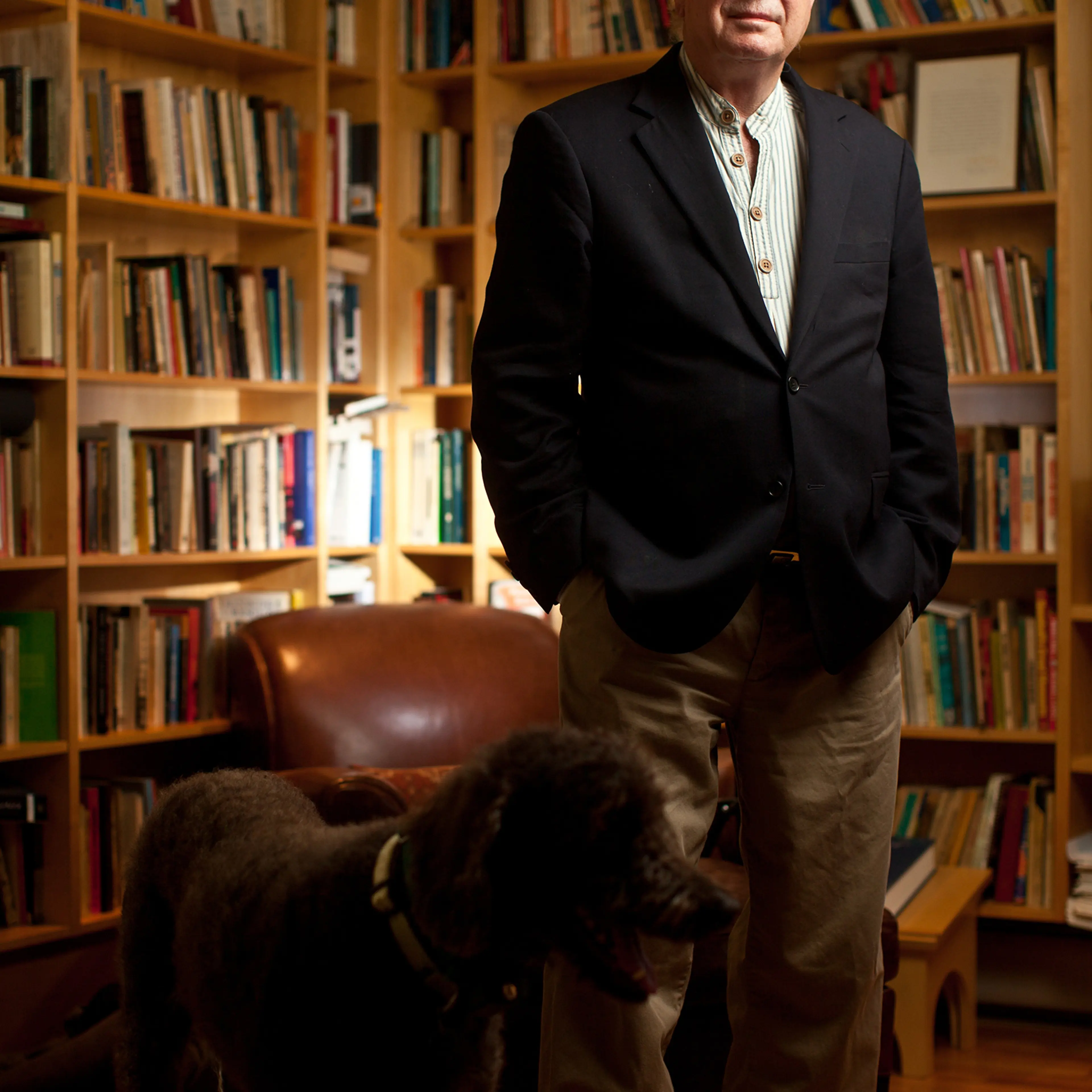 Portrait of Joseph Ellis taken in Amherst, Mass. in 2012