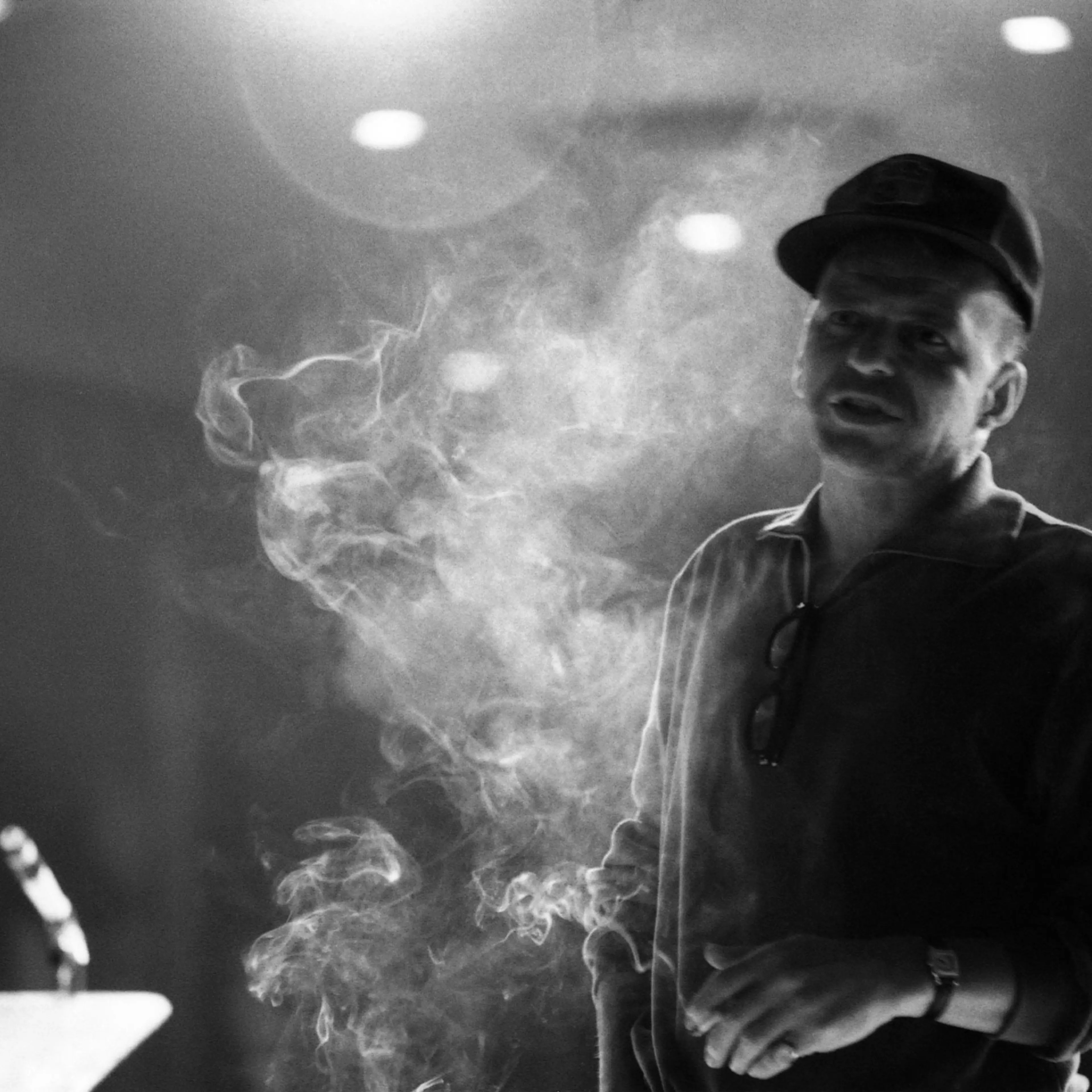 Frank Sinatra in rehearsal, 1965