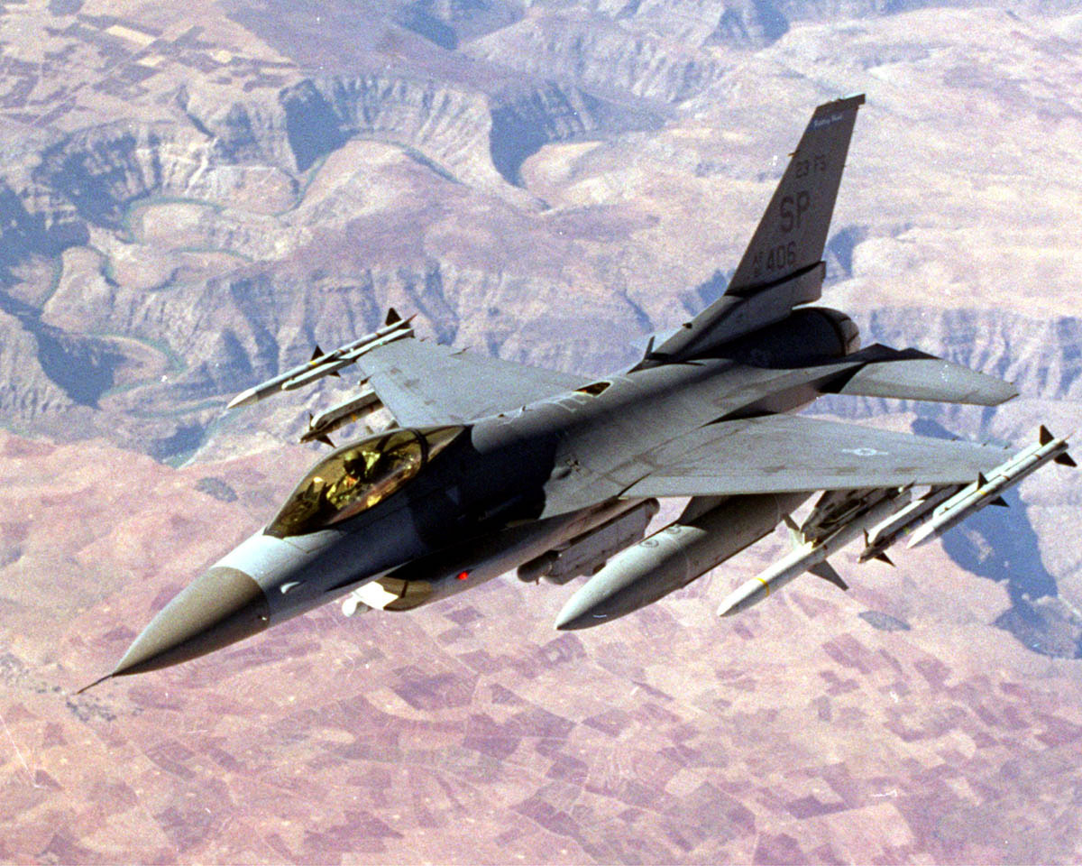 US Fighters patrol the No Fly Zone over Iraq