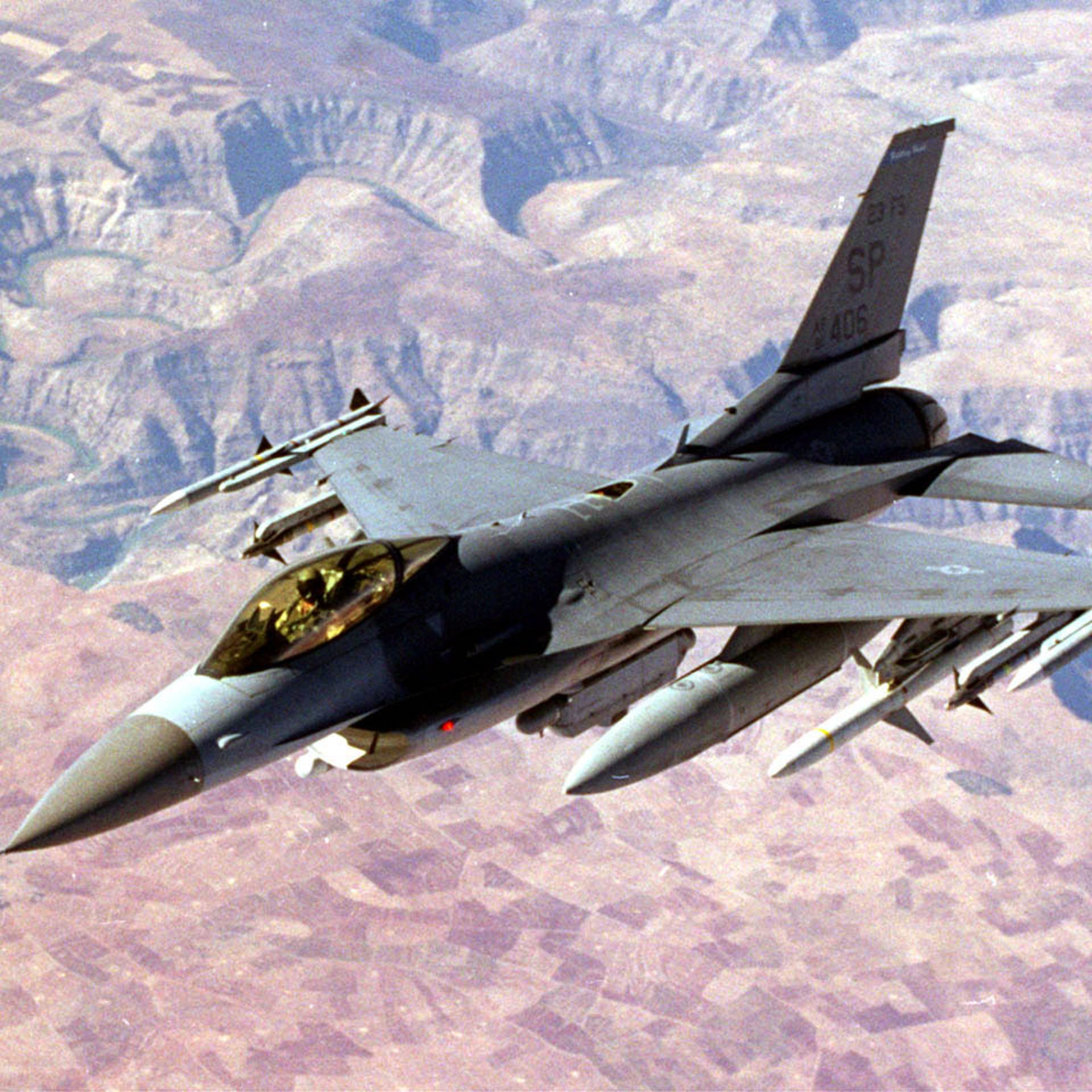 US Fighters patrol the No Fly Zone over Iraq