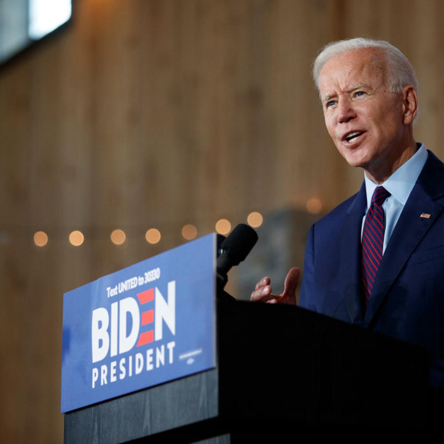 Democratic Presidential Candidate Joe Biden Speaks On White Nationalism In Iowa