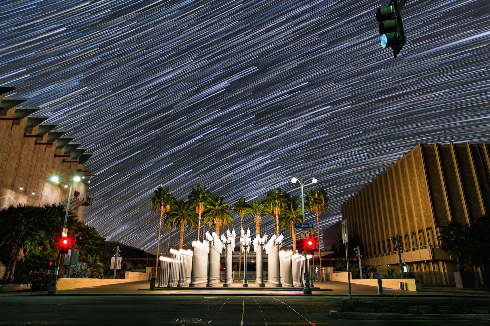 Skyglow, Beverly Hills, Calif.