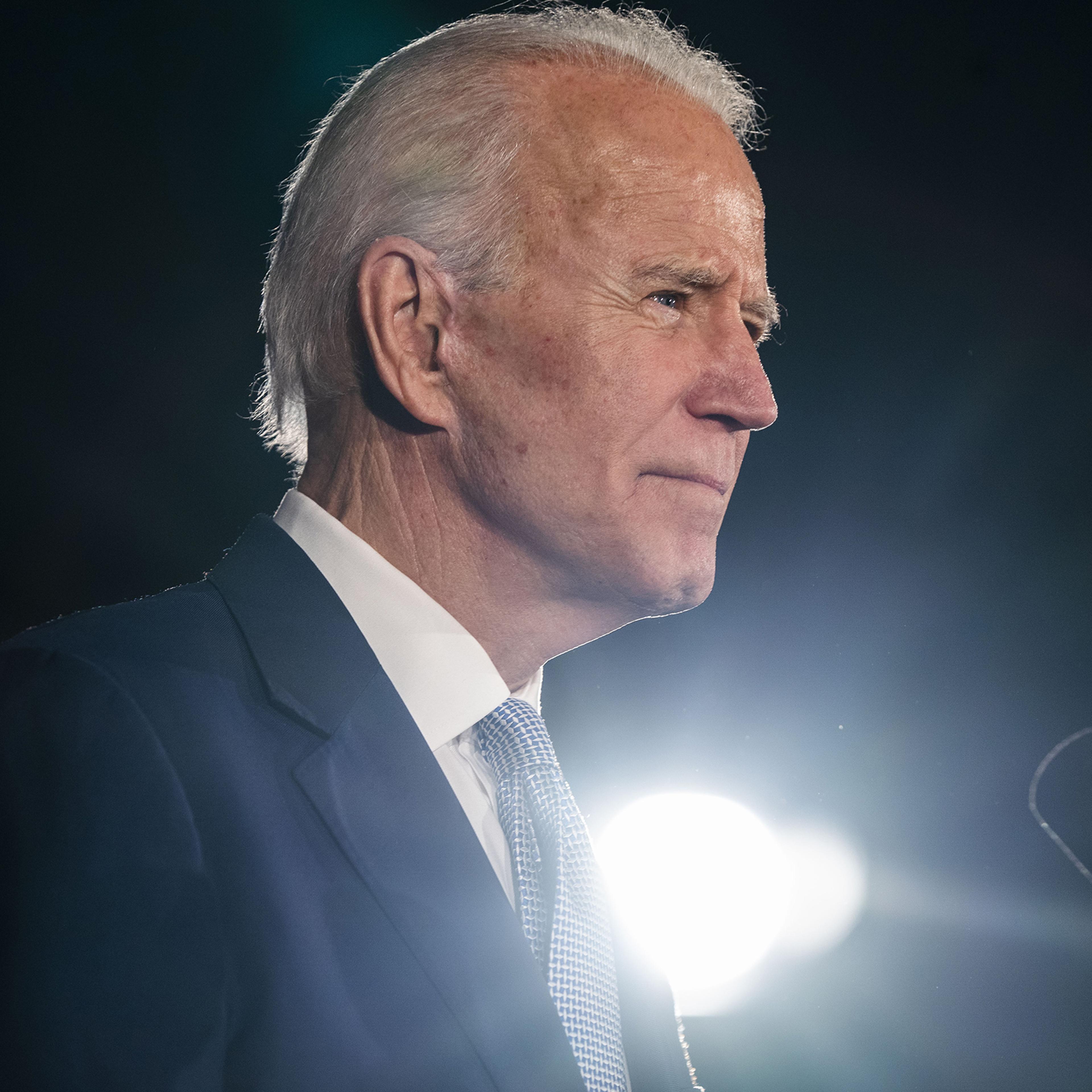 Democratic presidential candidate Joe Biden speaks after winning the South Carolina primary in Columbia on Feb. 29, 2020.