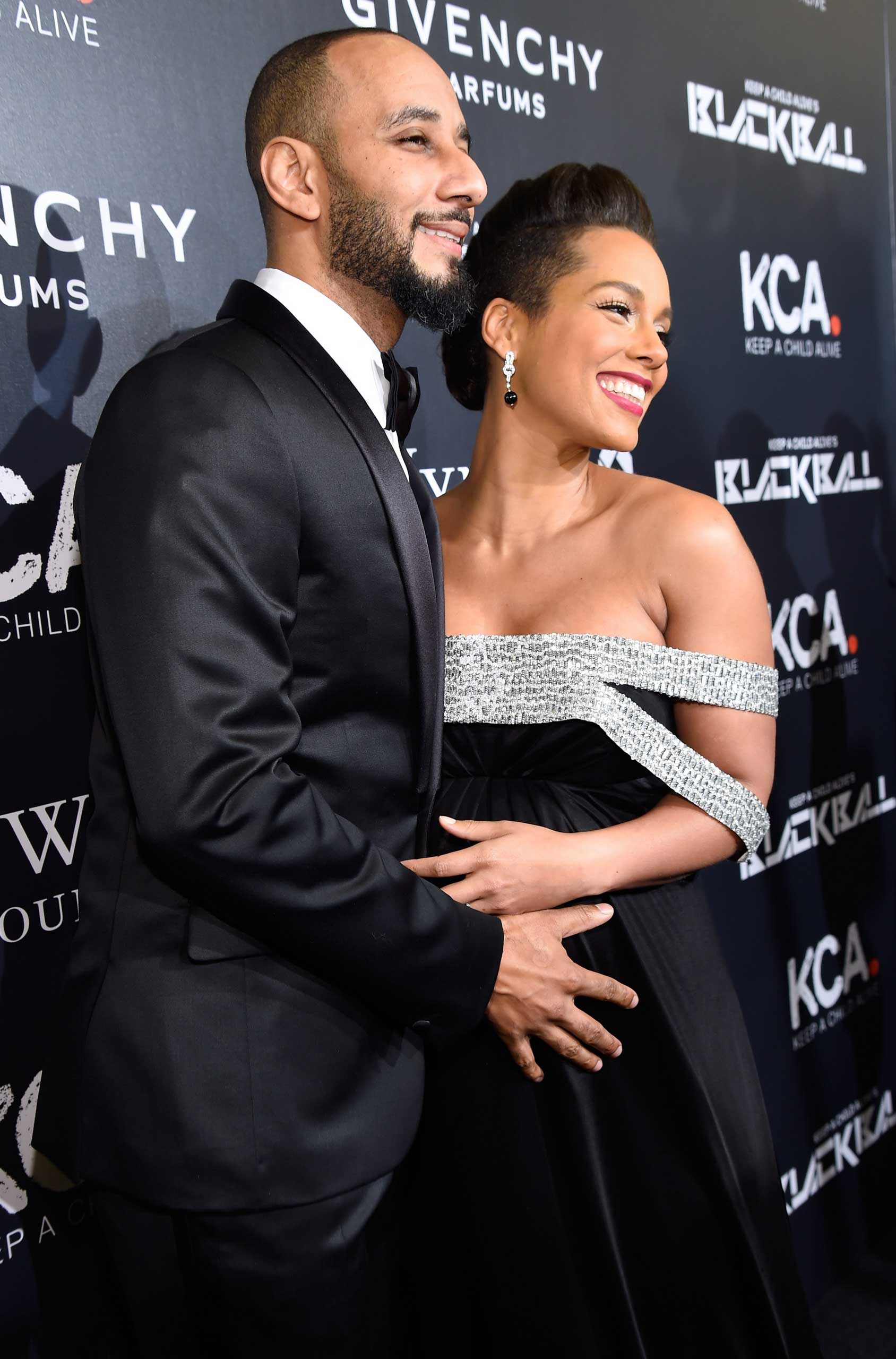 Swizz Beatz and Alicia Keys