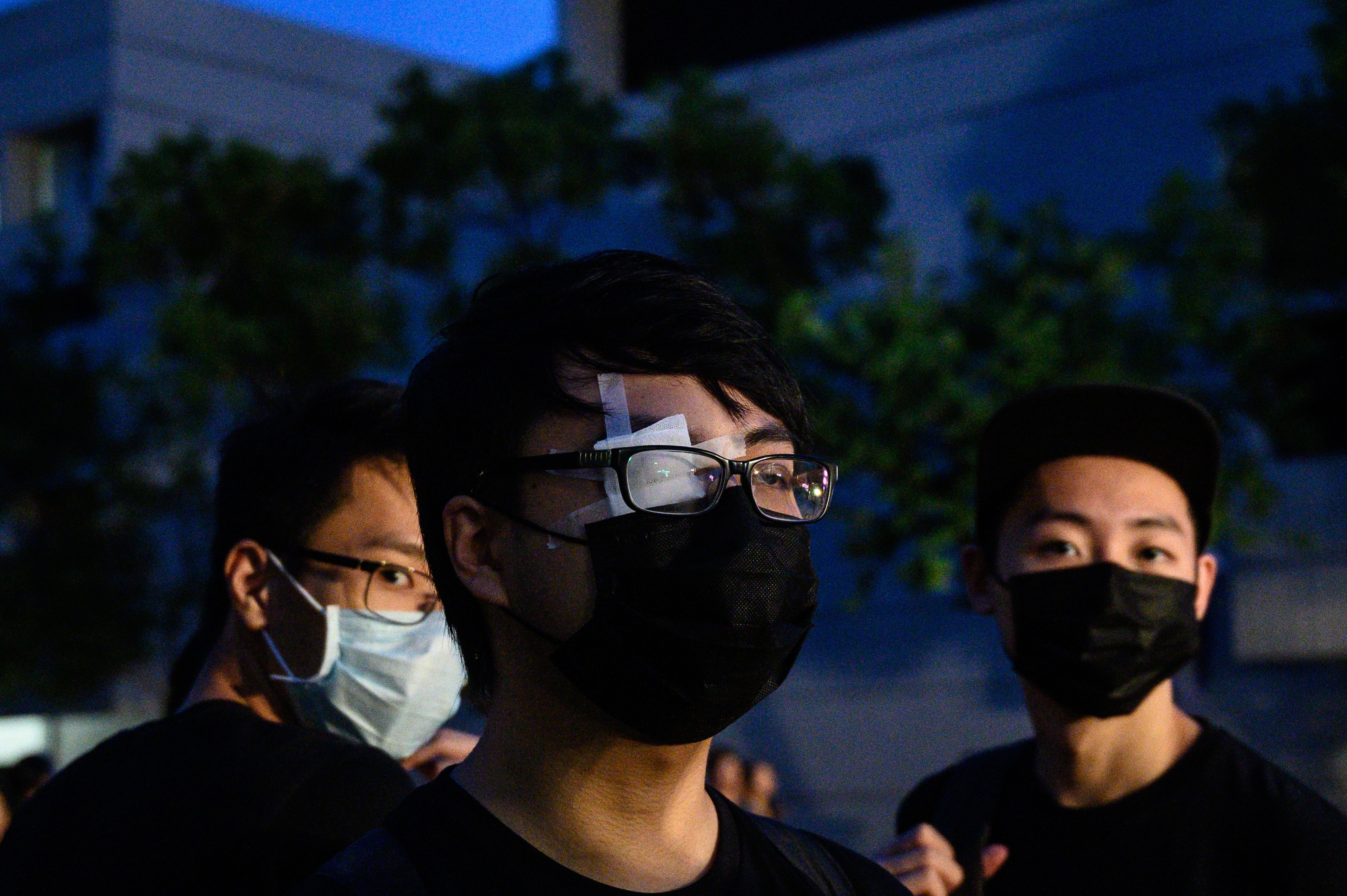 TOPSHOT-HONG KONG-CHINA-POLITICS-UNREST