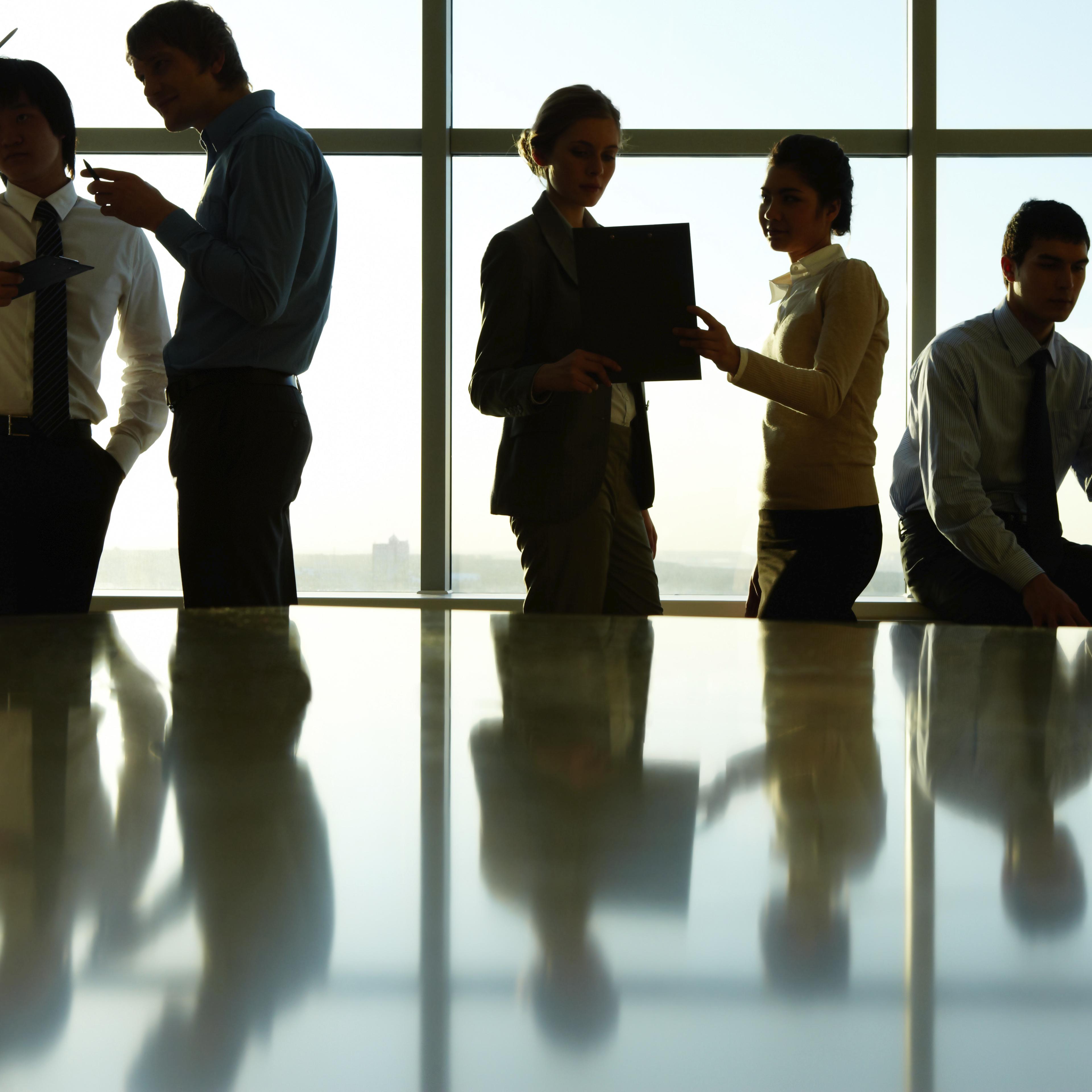 Colleagues at work