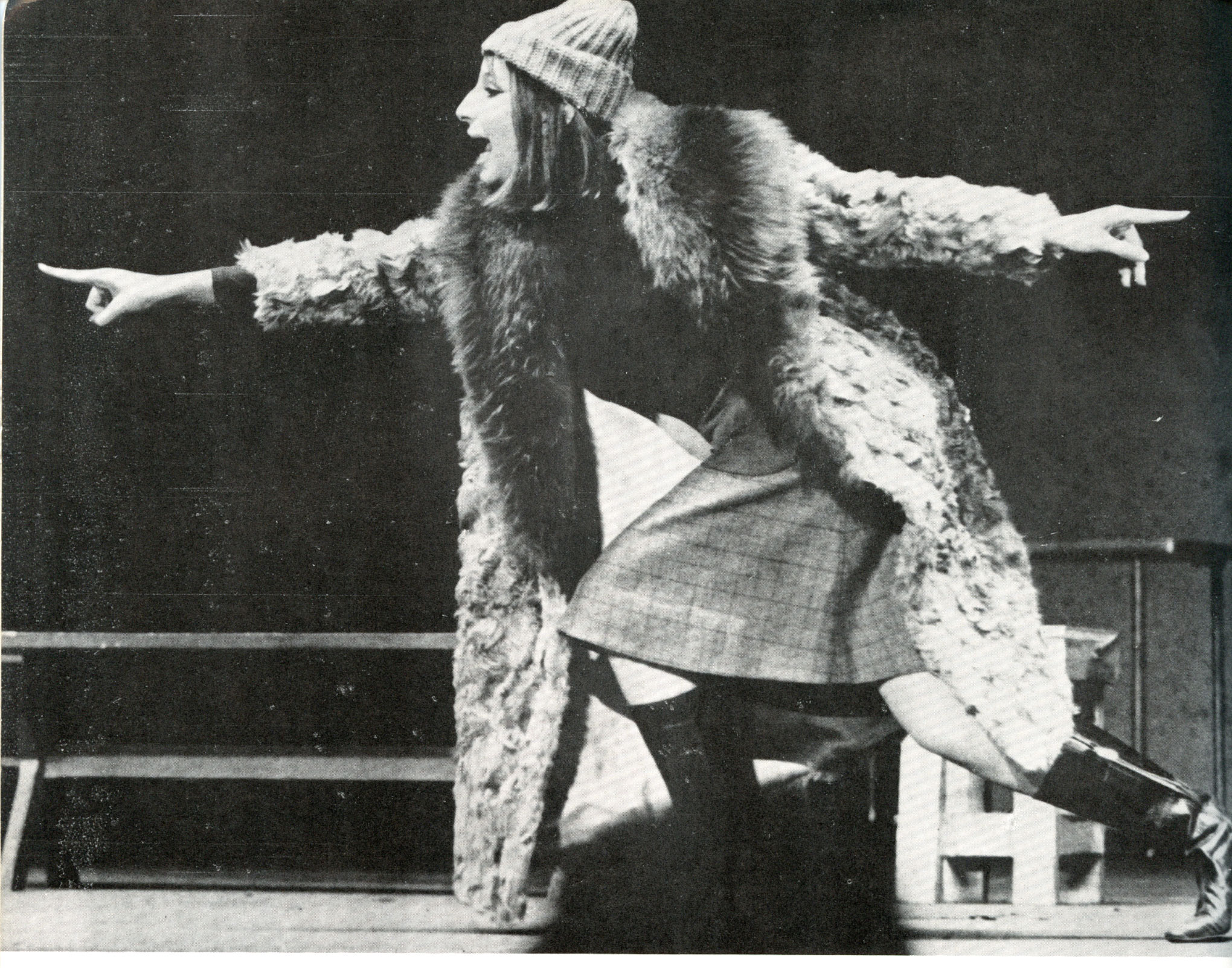 Barbra Streisand auditioning for “I Can Get It for You Wholesale” in 1961.