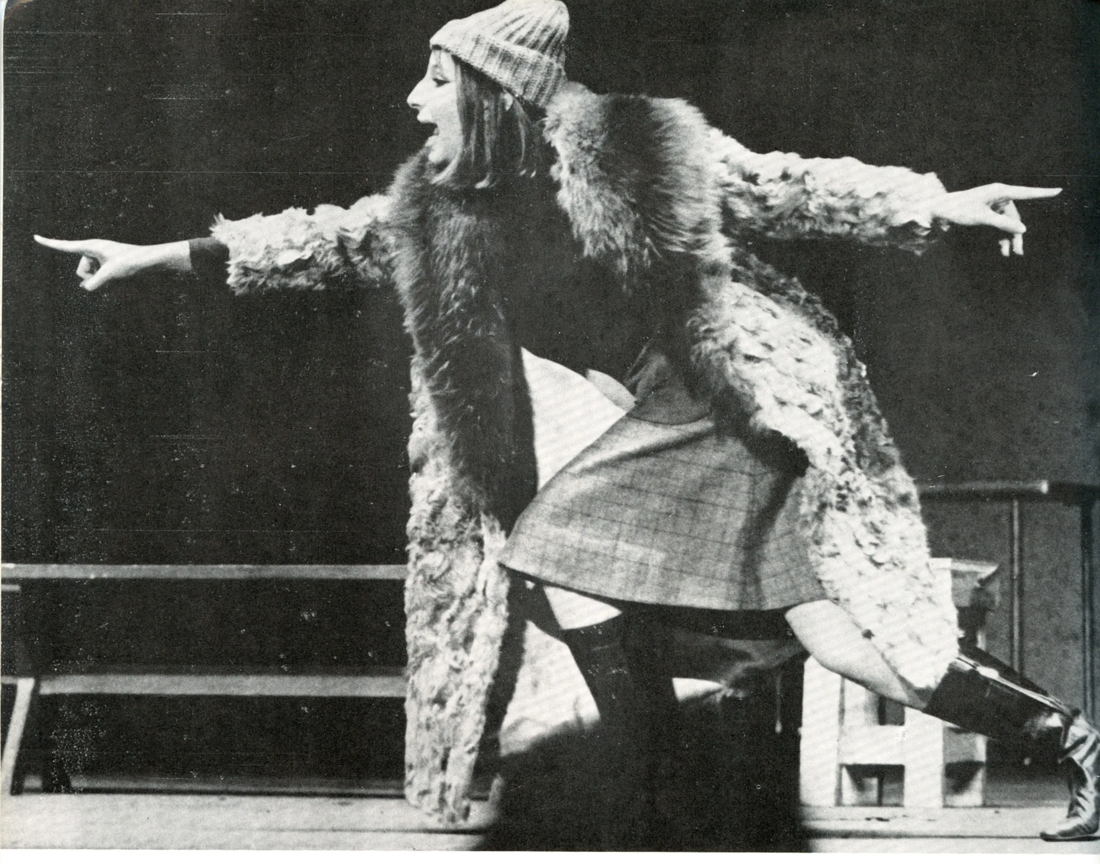 Barbra Streisand auditioning for “I Can Get It for You Wholesale” in 1961.