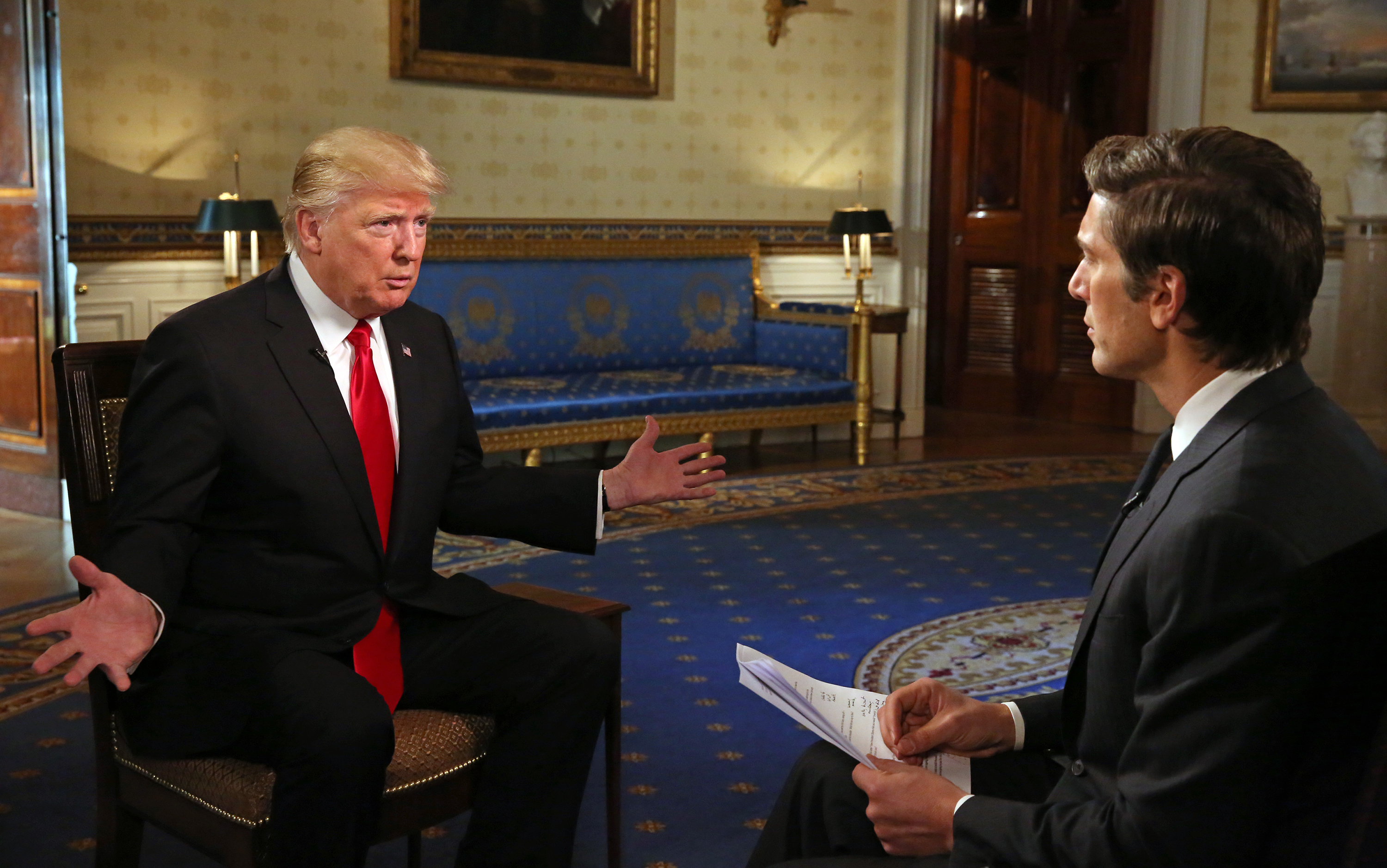 ABC World News Tonight: "President Trump: The First Interview"