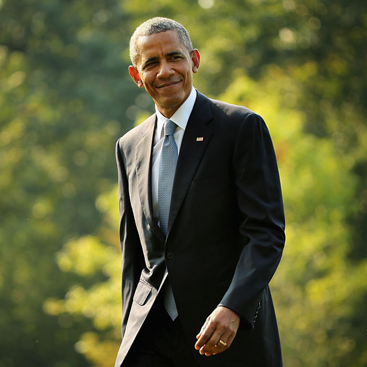 President Obama Returns To The White House