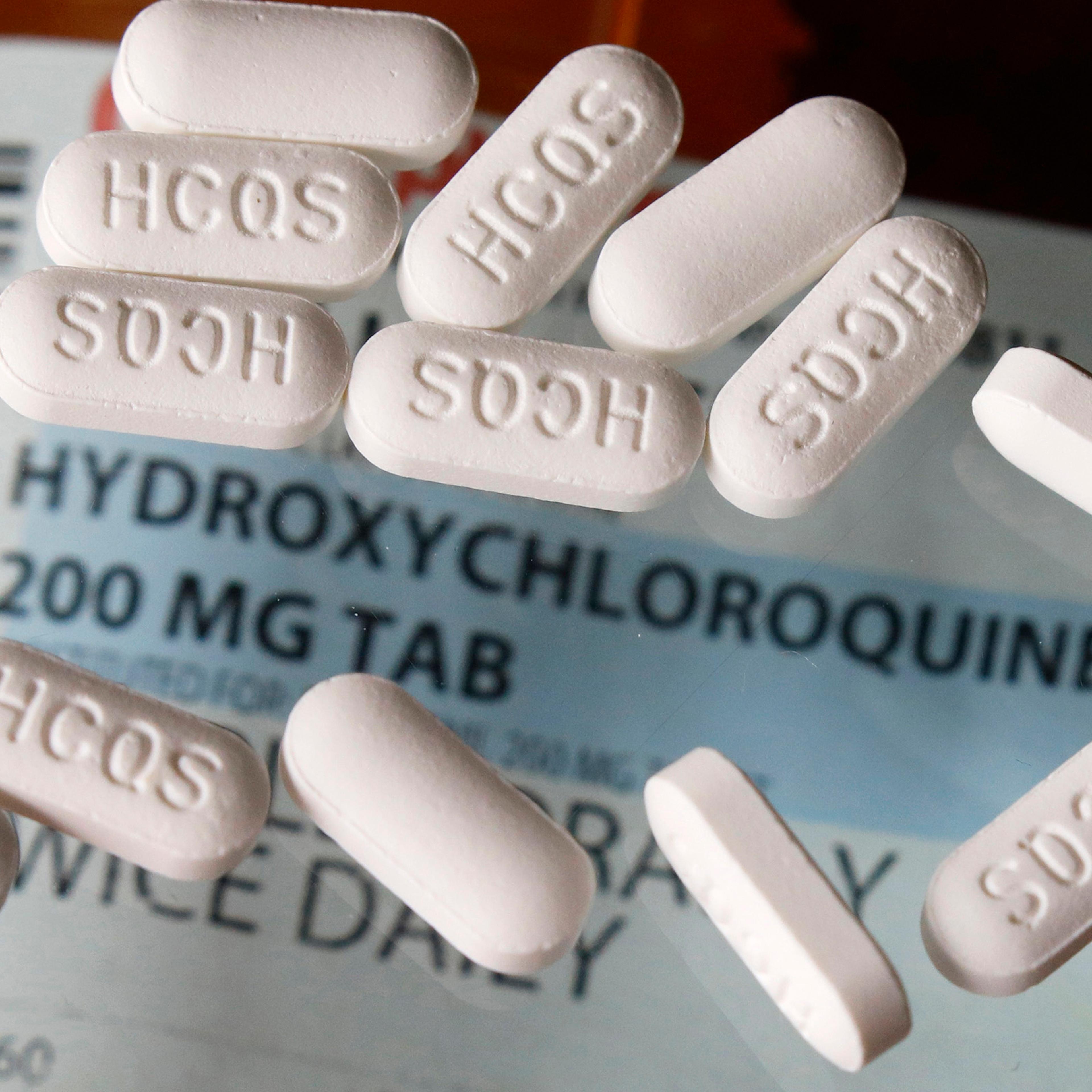 Virus Outbreak Trump Drug