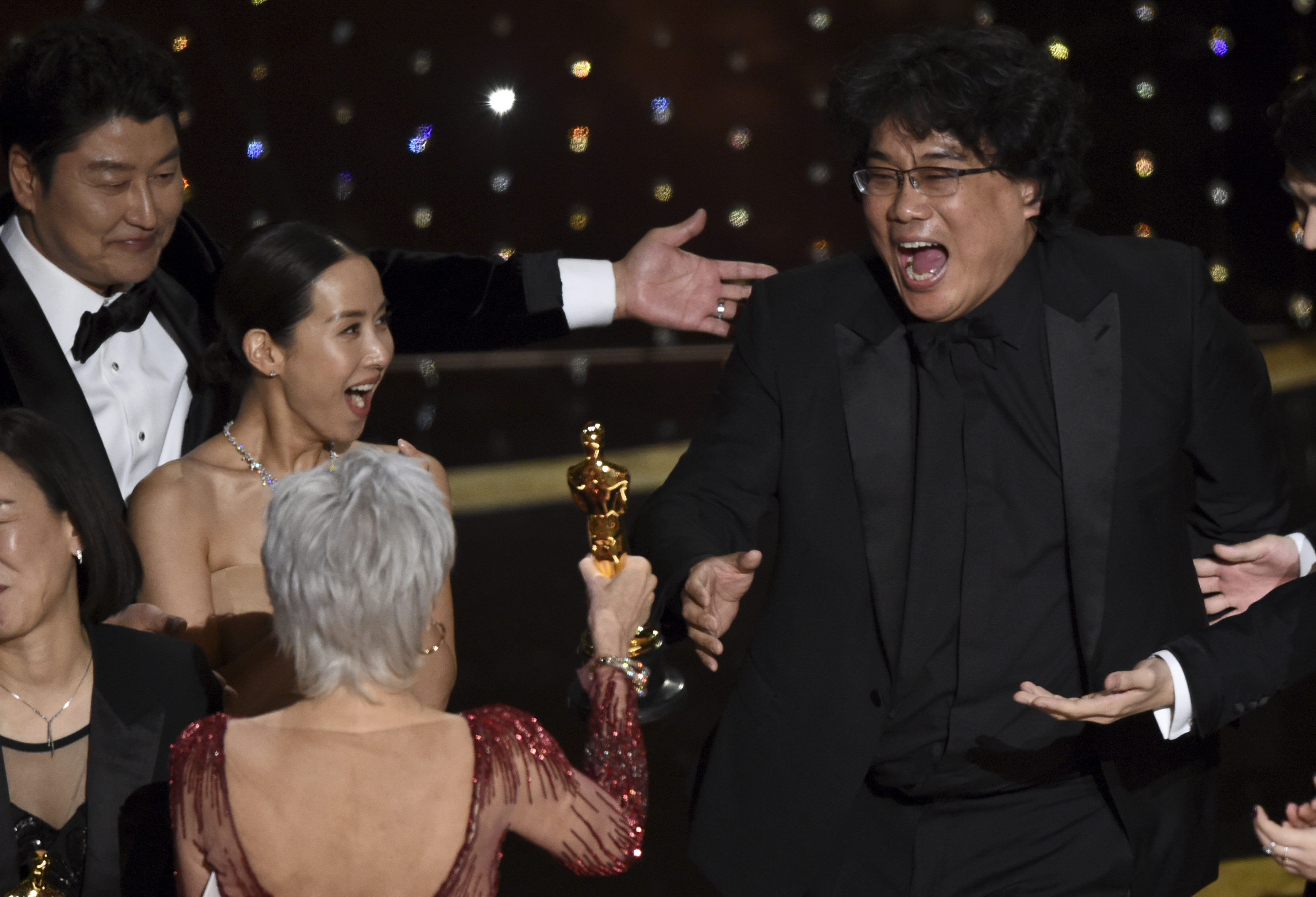 Bong Joon Ho, Jane Fonda, Kang-Ho Song, Kwak Sin Ae