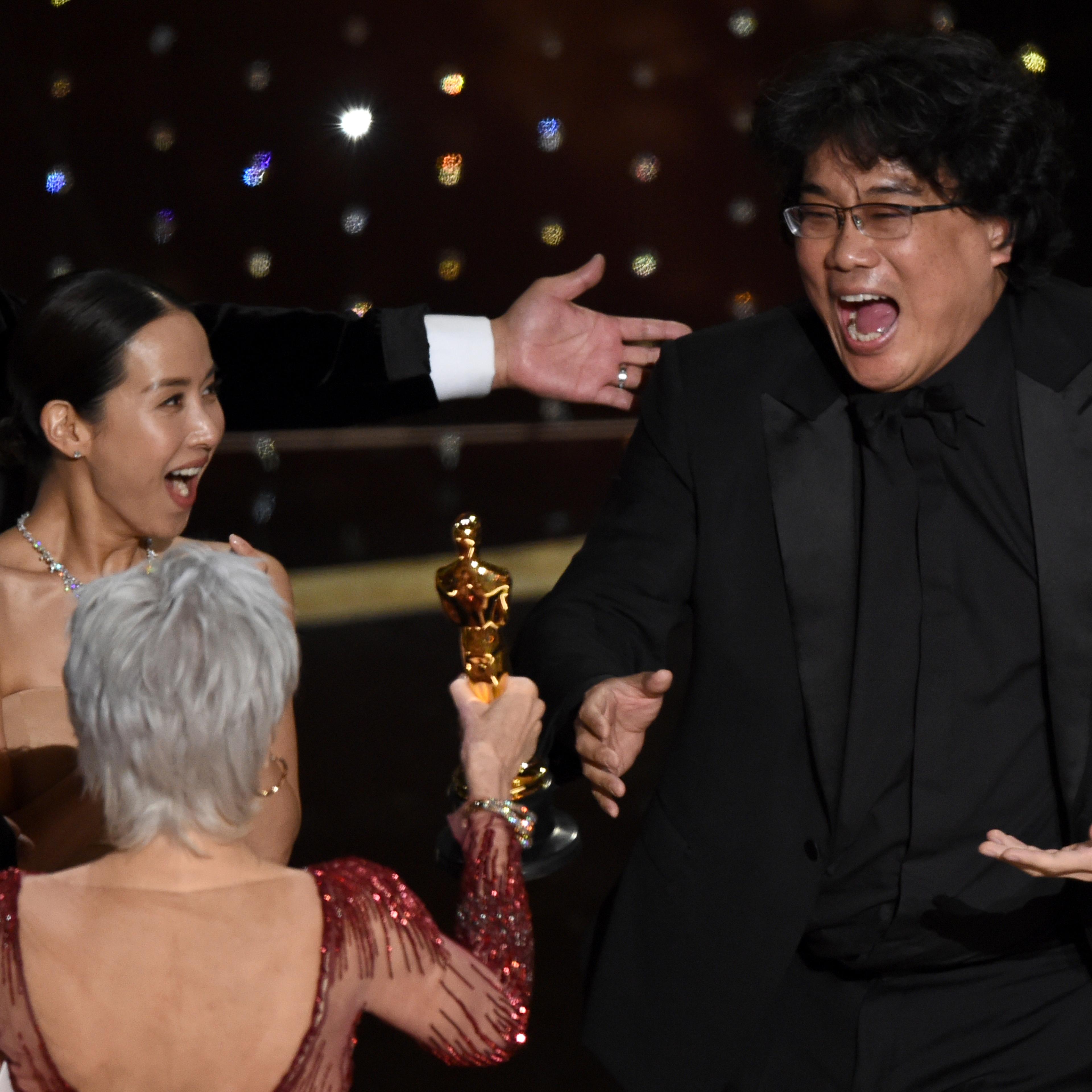 Bong Joon Ho, Jane Fonda, Kang-Ho Song, Kwak Sin Ae