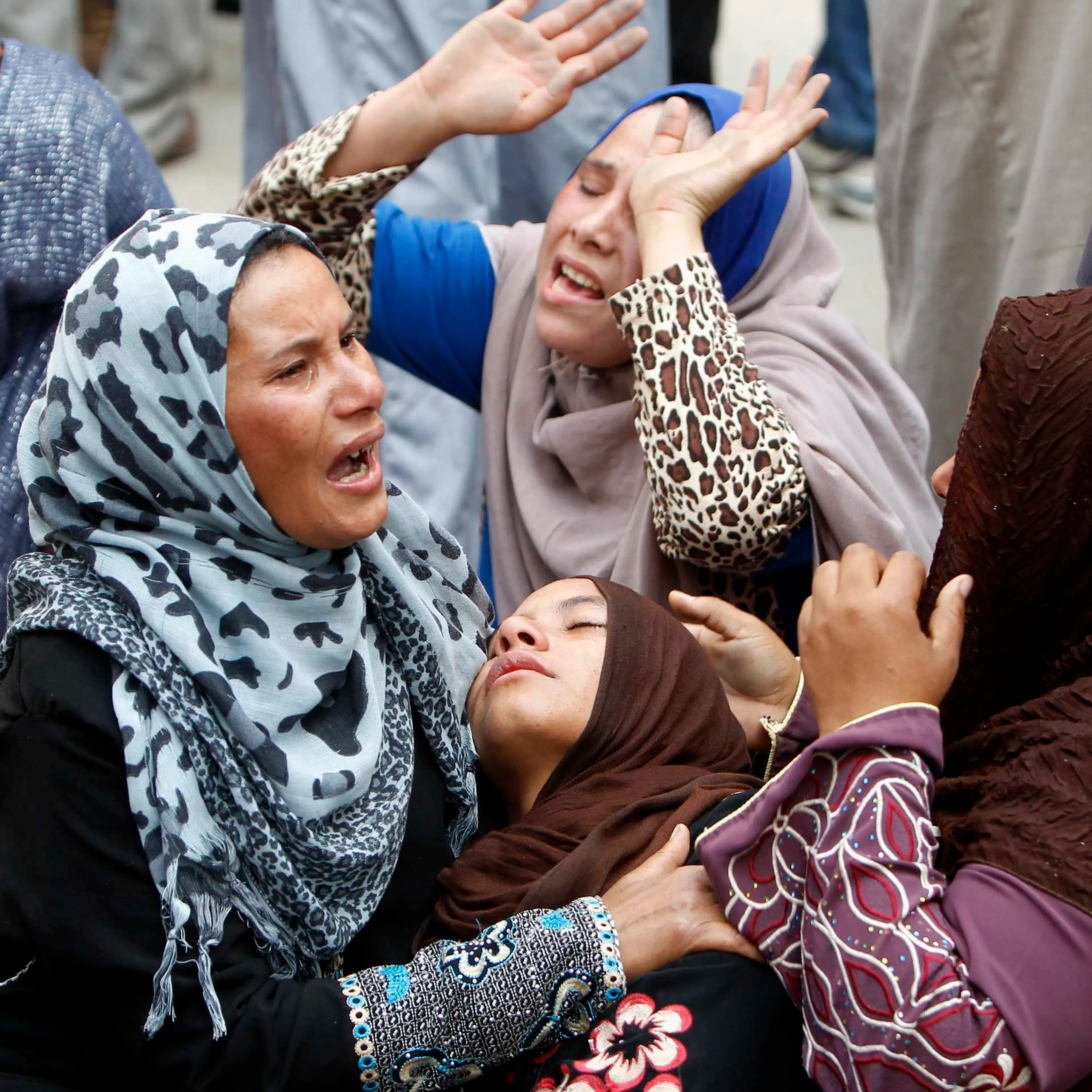 Egypt Court Death Sentence Mourners