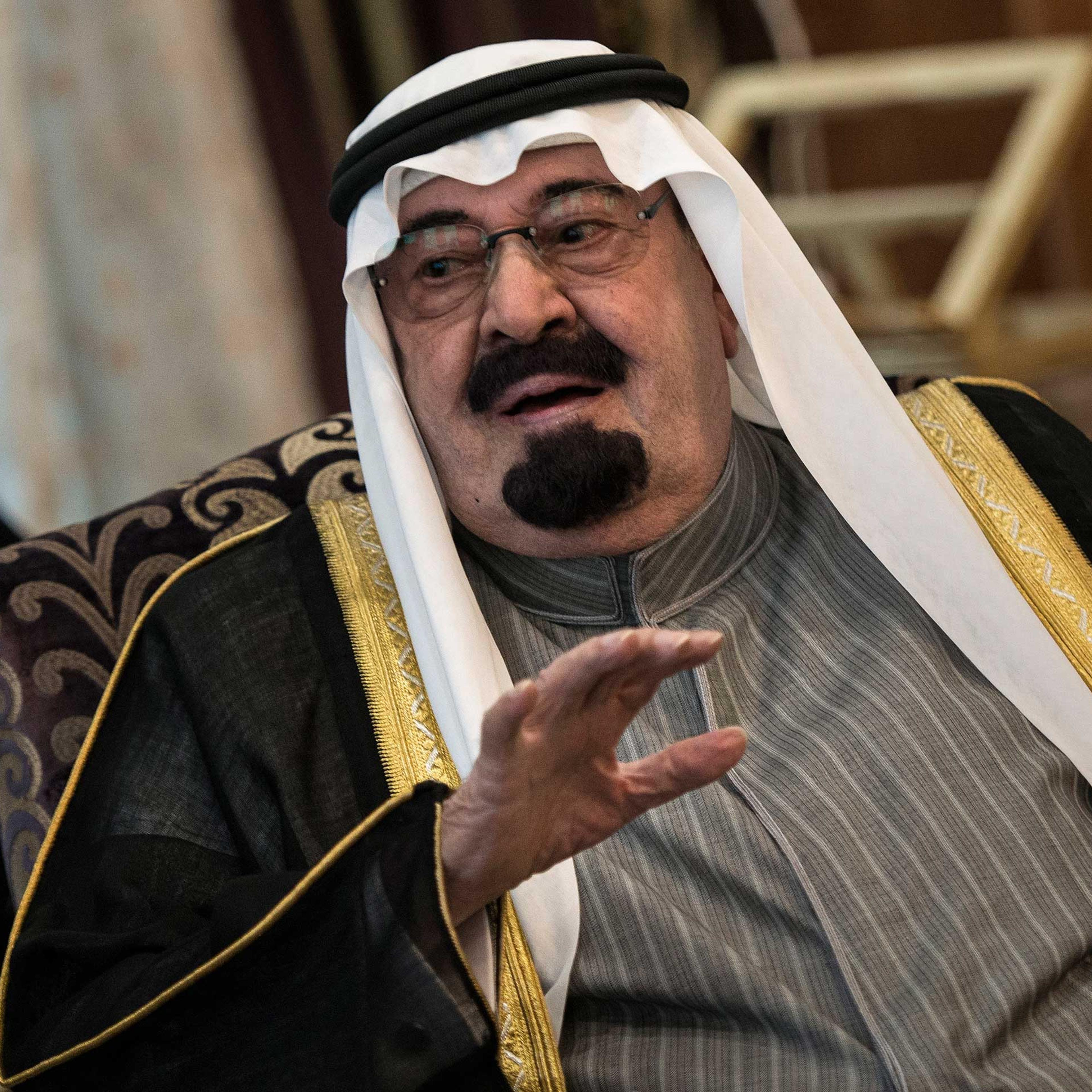 King Abdullah in 2014.