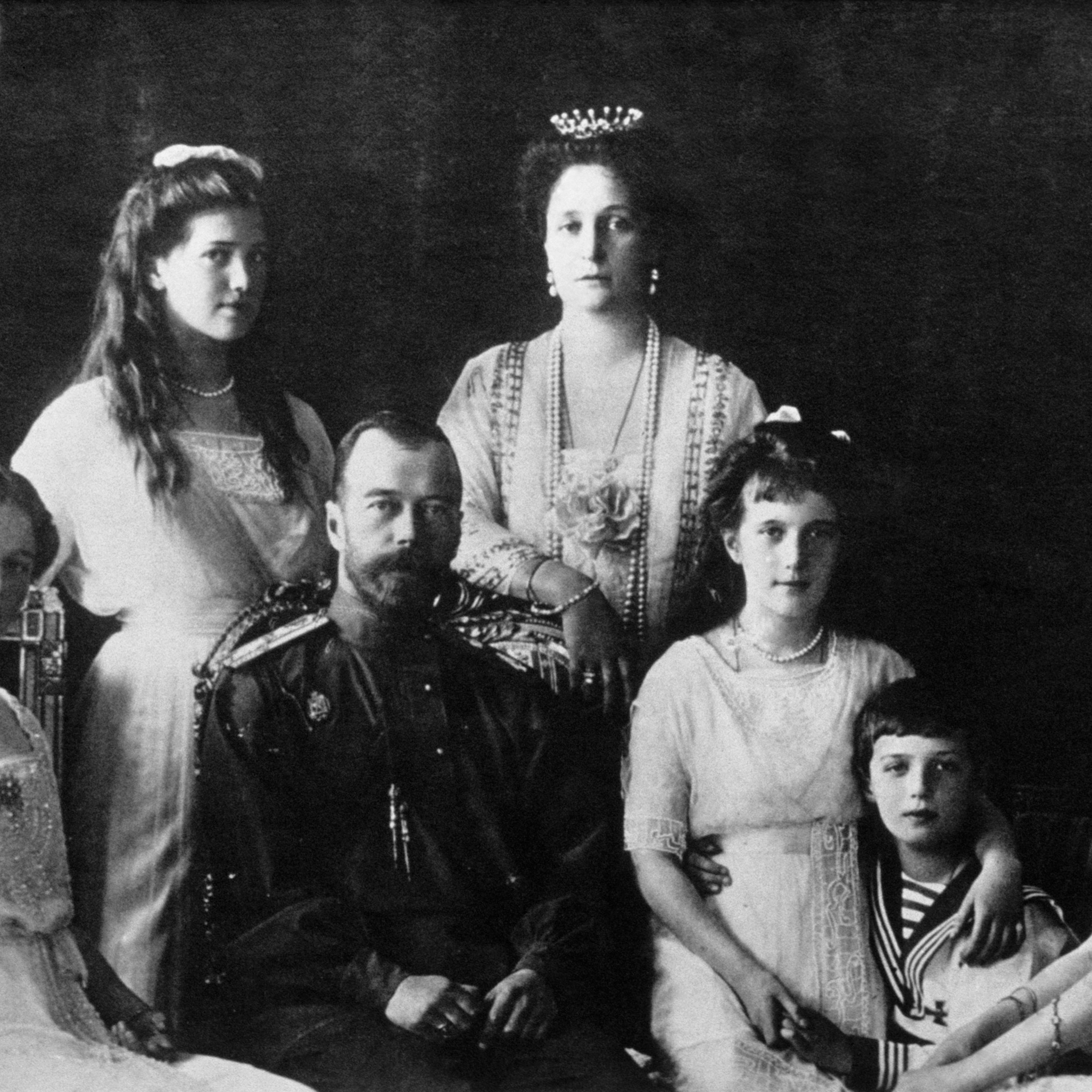 Portrait de la famille Romanov