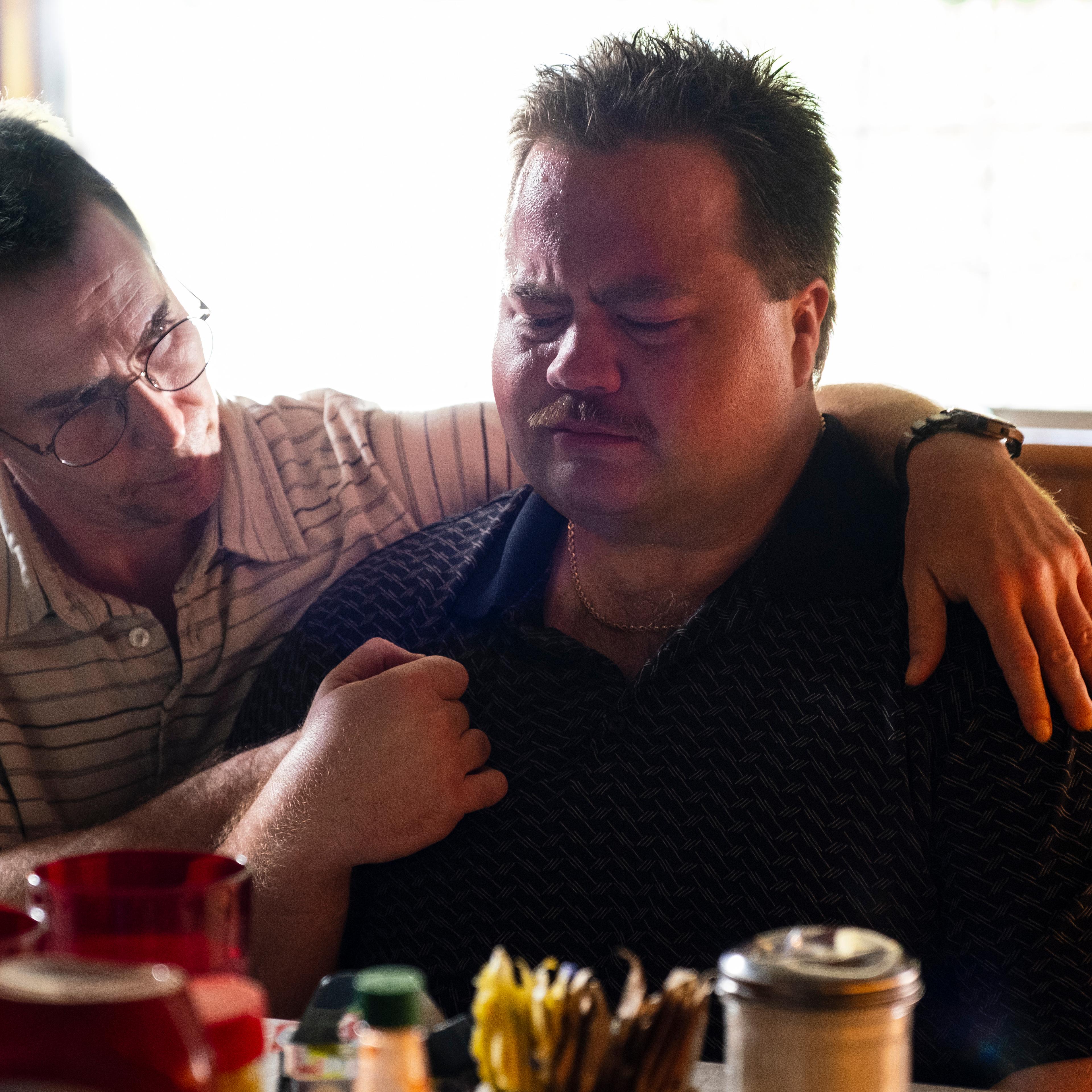 Sam Rockwell and Paul Walter Hauser in 'Richard Jewell'