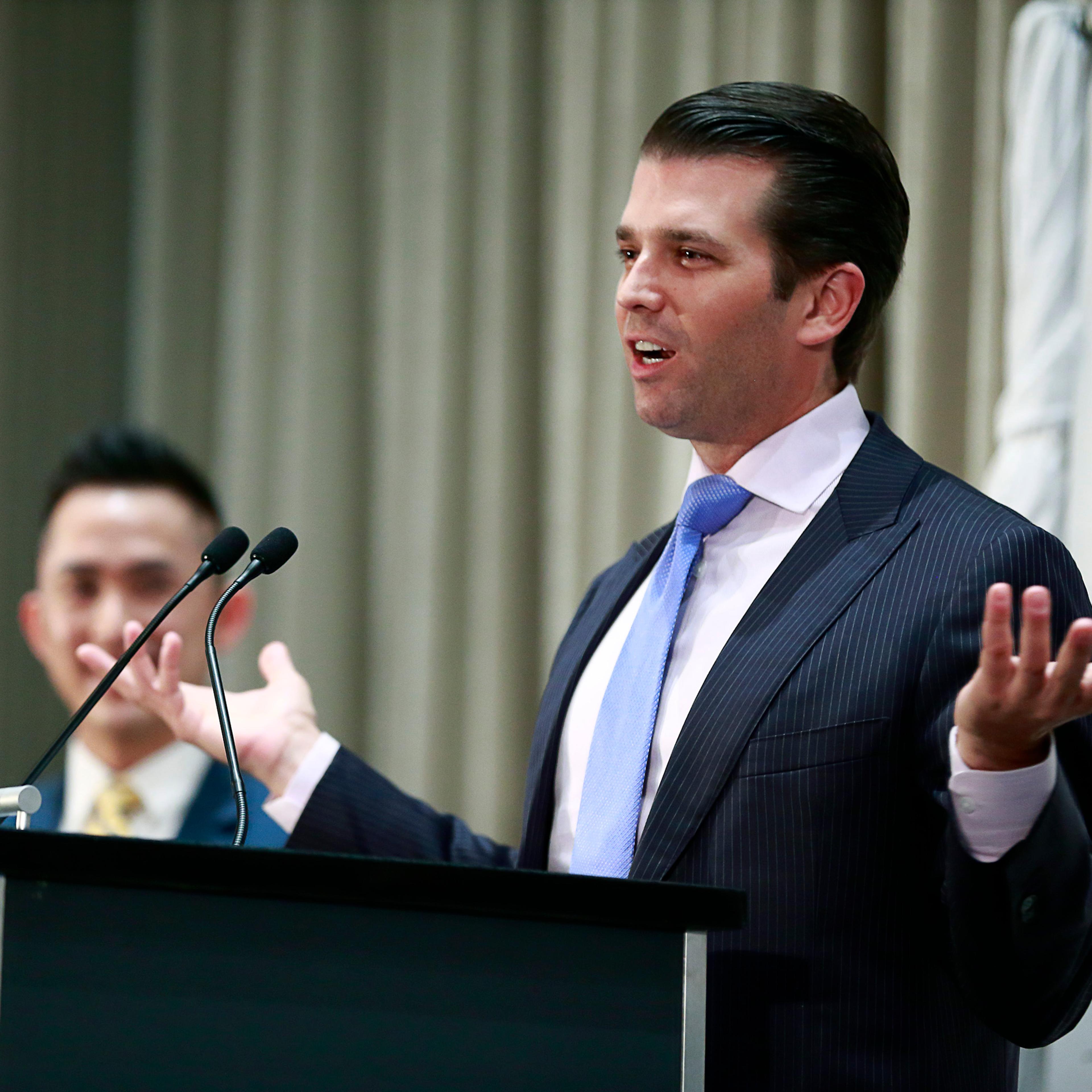 Donald Jr. And Eric Trump Attend Opening Of Trump International Hotel & Tower In Vancouver