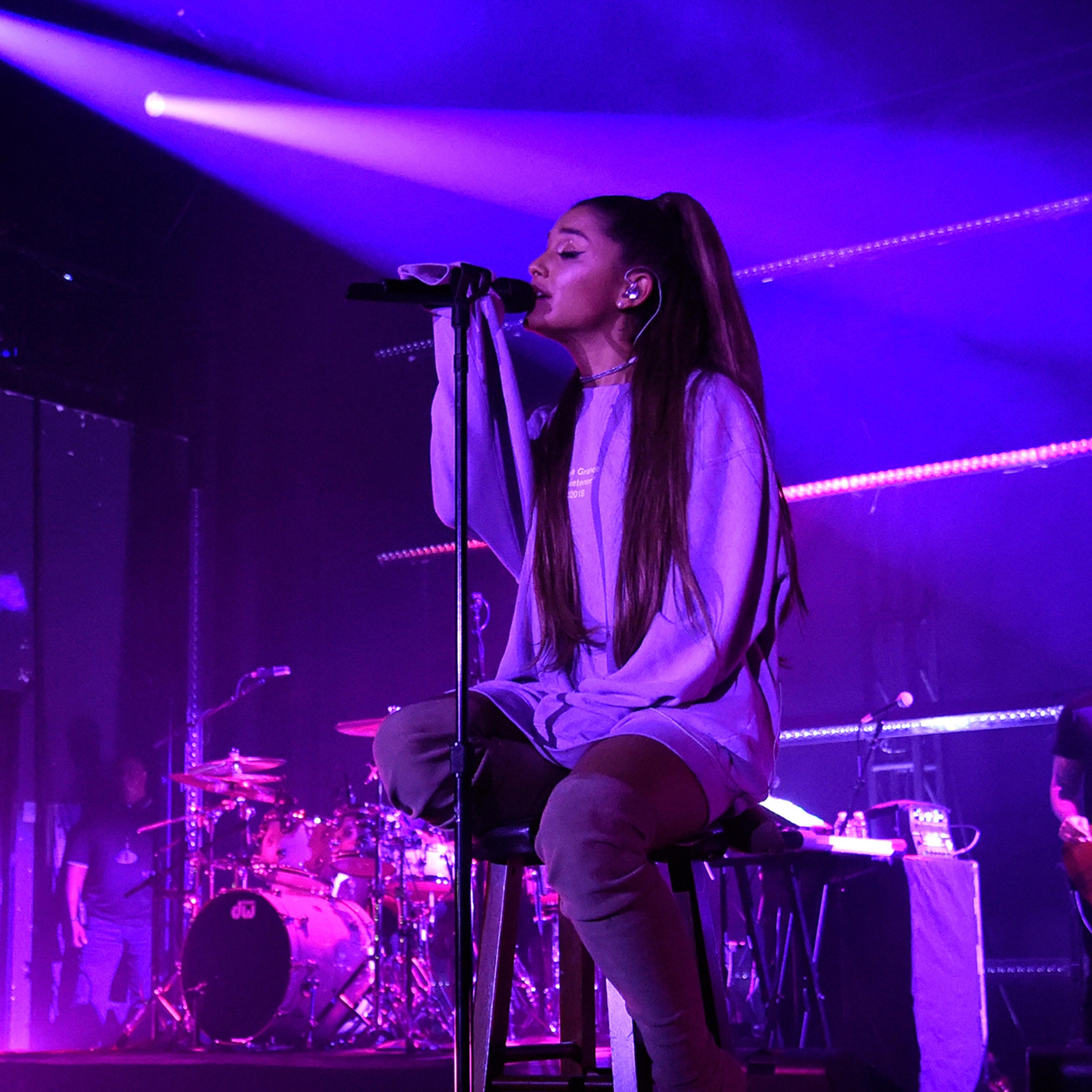 American Express And Ariana Grande Present "The Sweetener Sessions" At Los Angeles's Ace Hotel