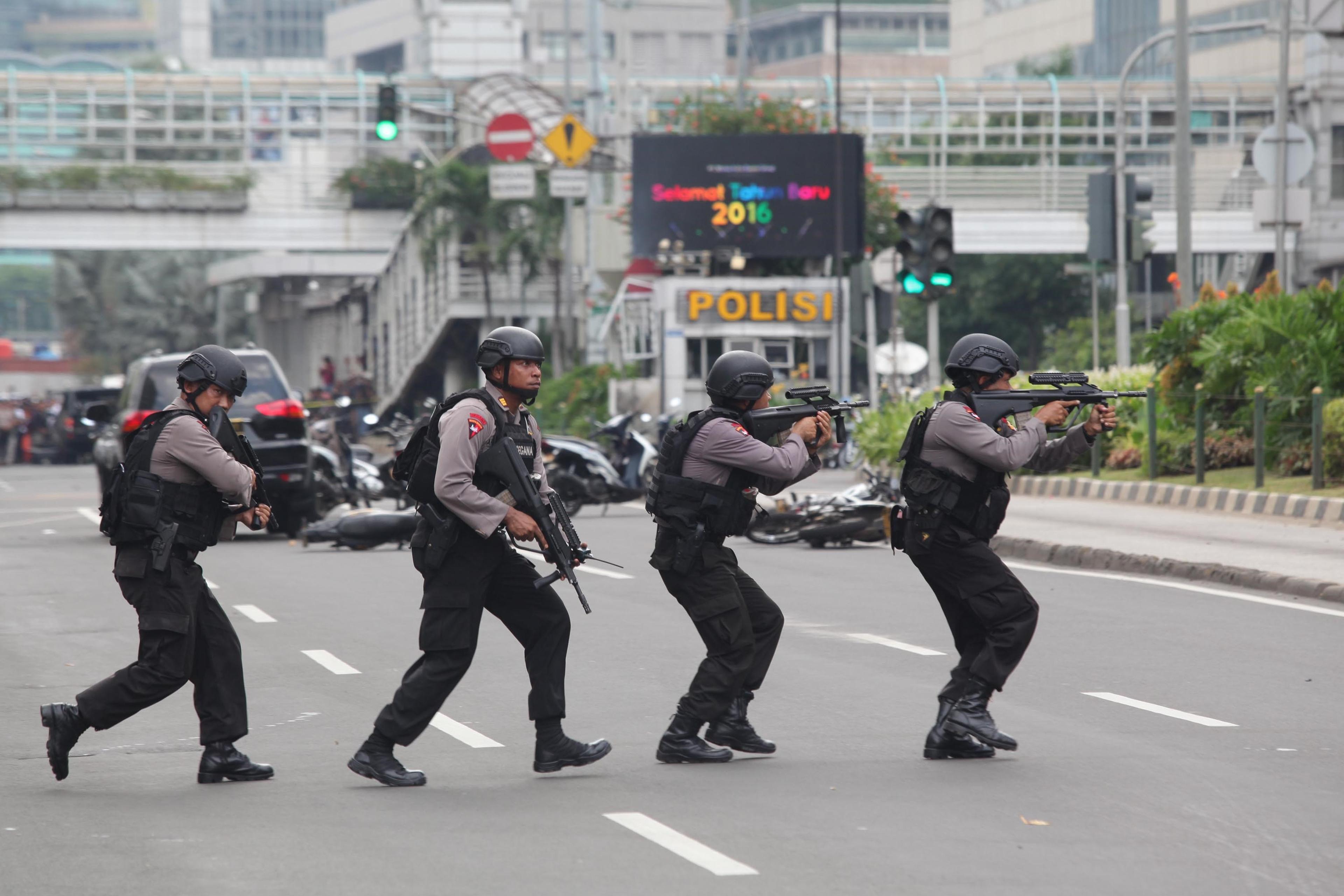 Terrorist attack in Jakarta