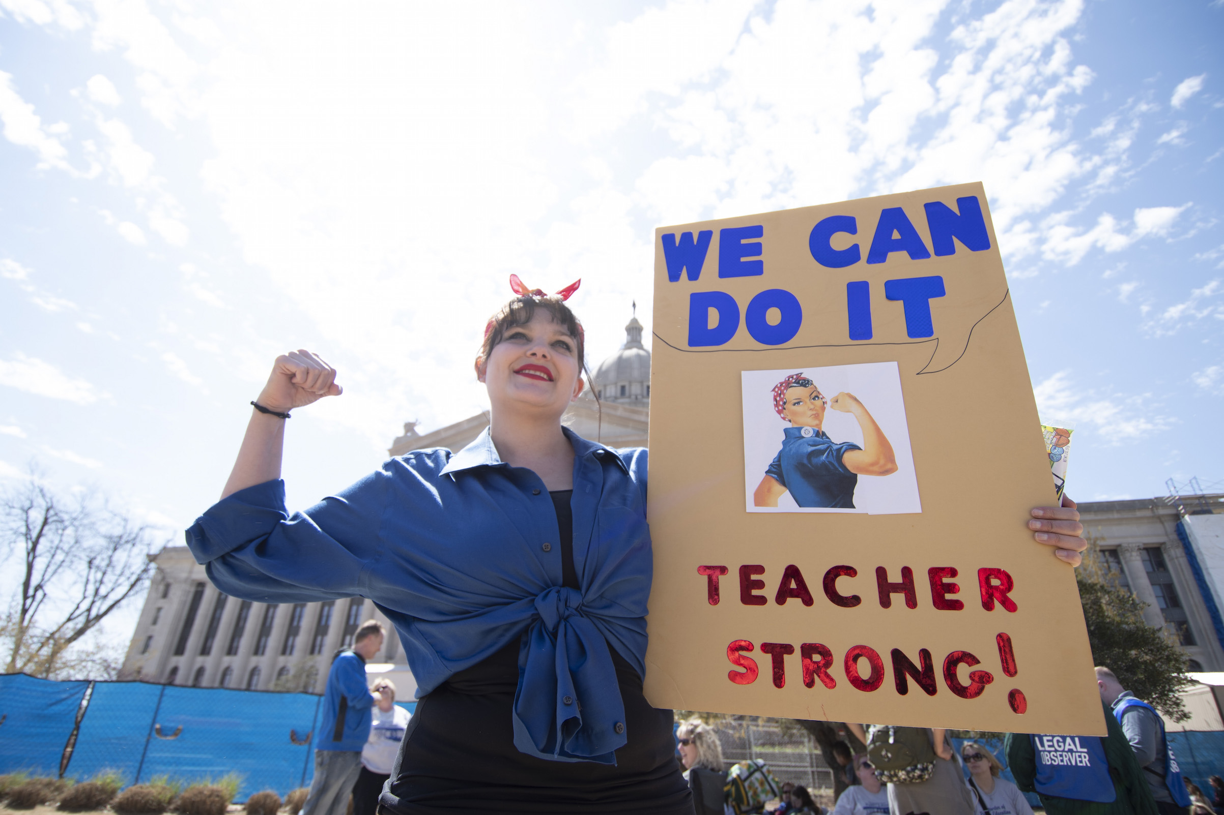 Oklahoma Teachers Continue To Strike
