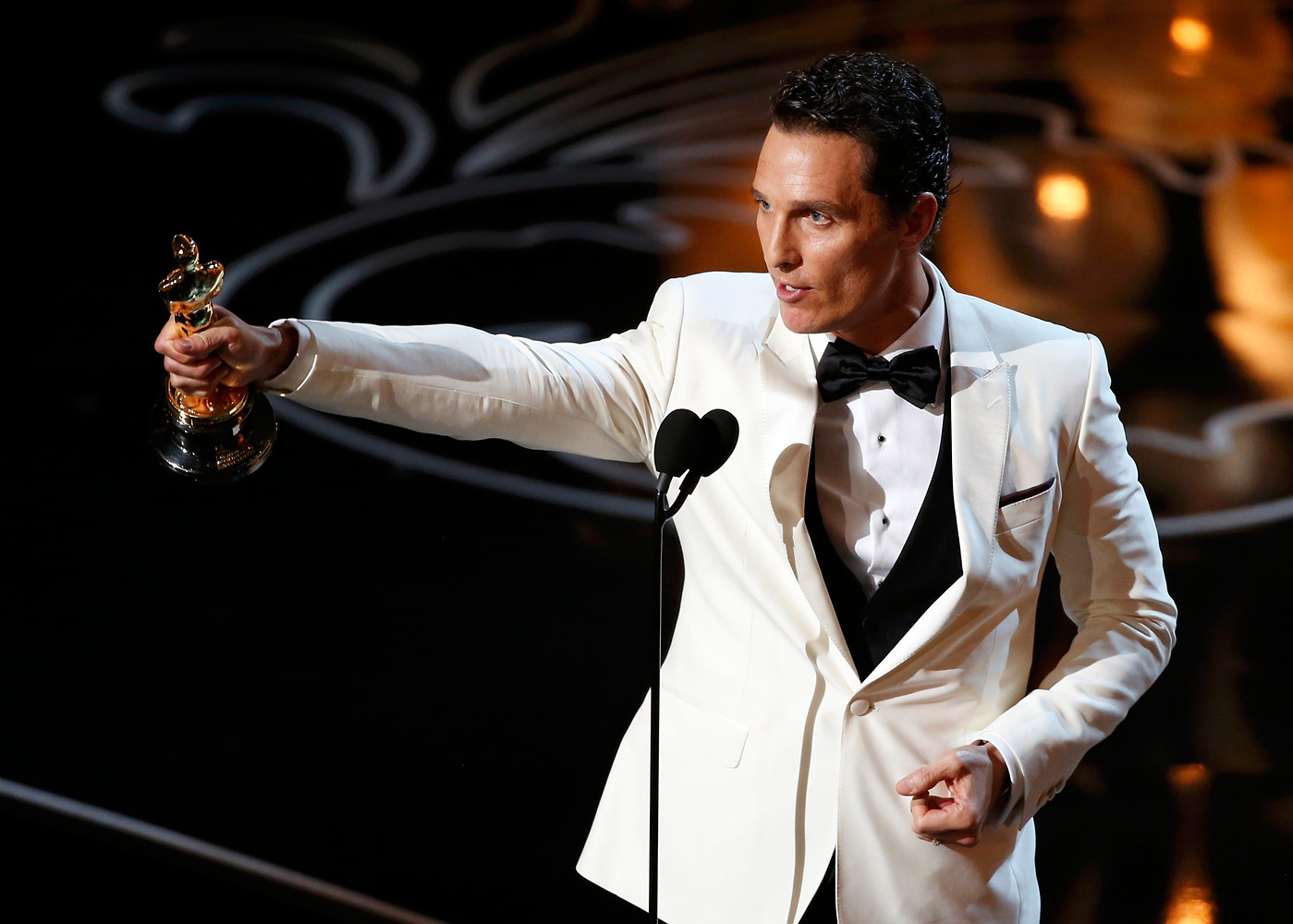 matthew mcconaughey dress shirt Matthew McConaughey wears the Standard 1.25 belt in Dark Brown. Styled by  @sandraamador.xx