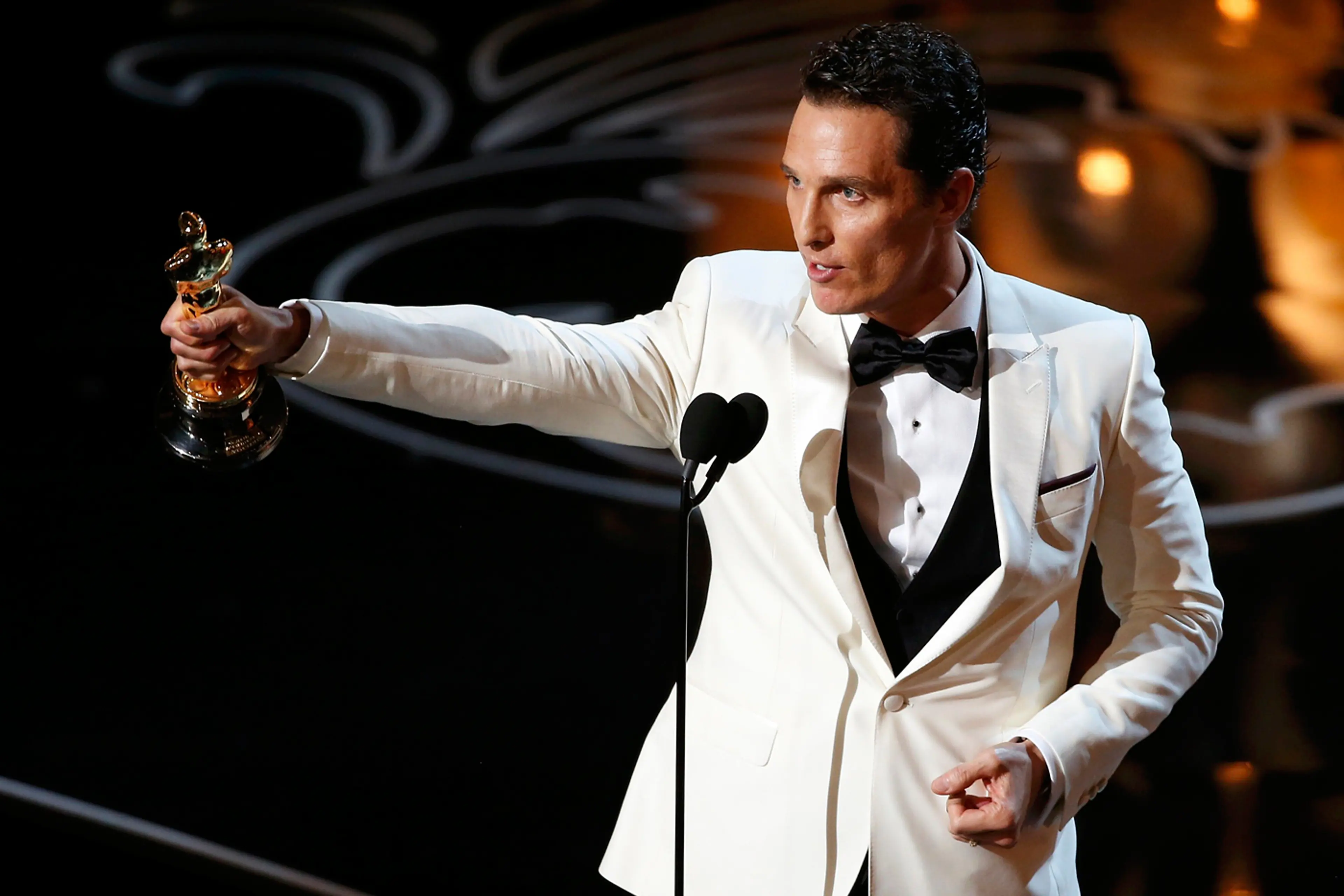 matthew mcconaughey dress shirt Matthew McConaughey wears the Standard 1.25 belt in Dark Brown. Styled by @sandraamador.xx