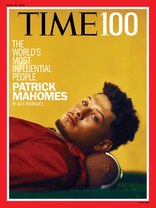 TIME 100 Patrick Mahomes Cover
