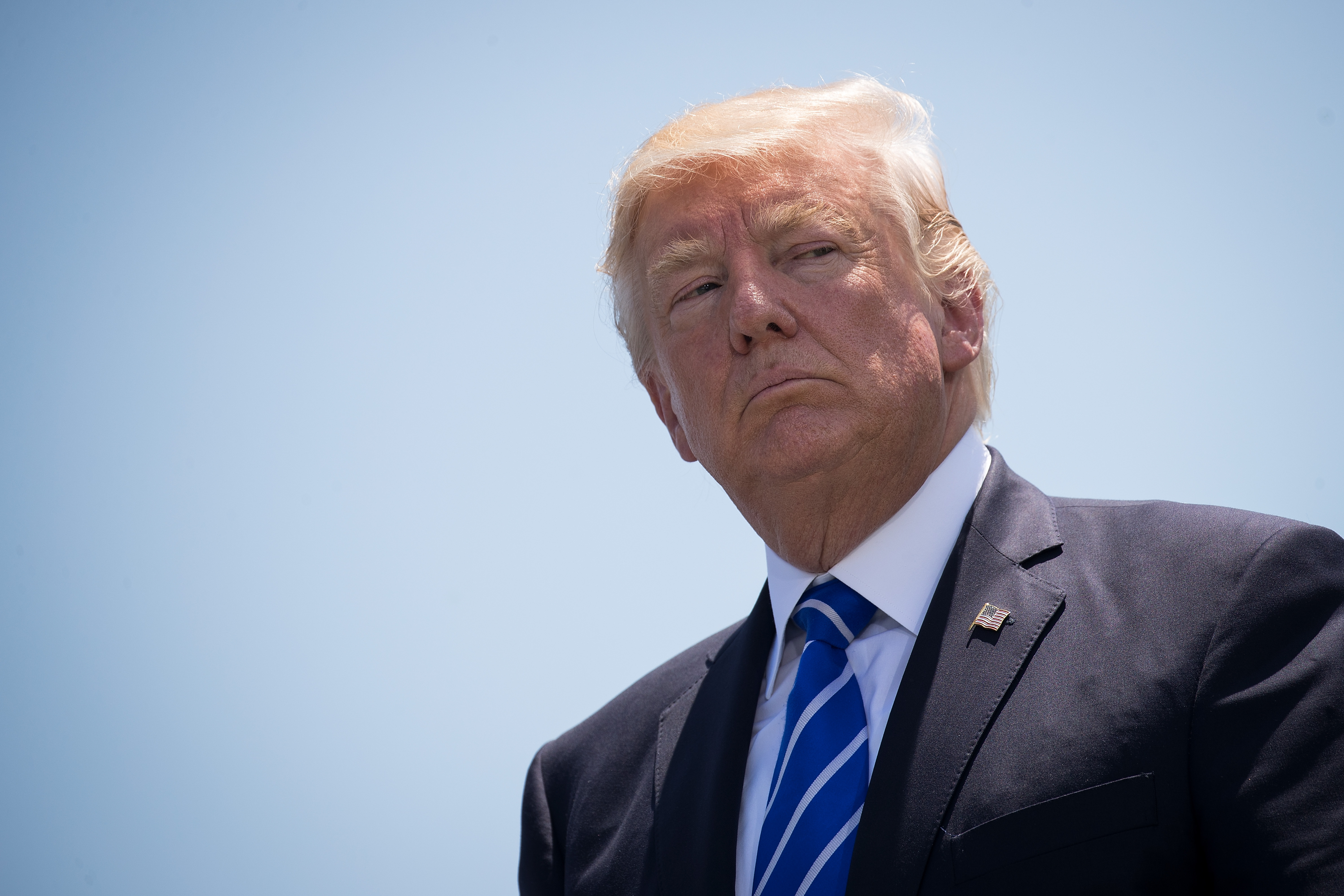 Donald Trump Delivers Commencement Address At U.S. Coast Guard Academy