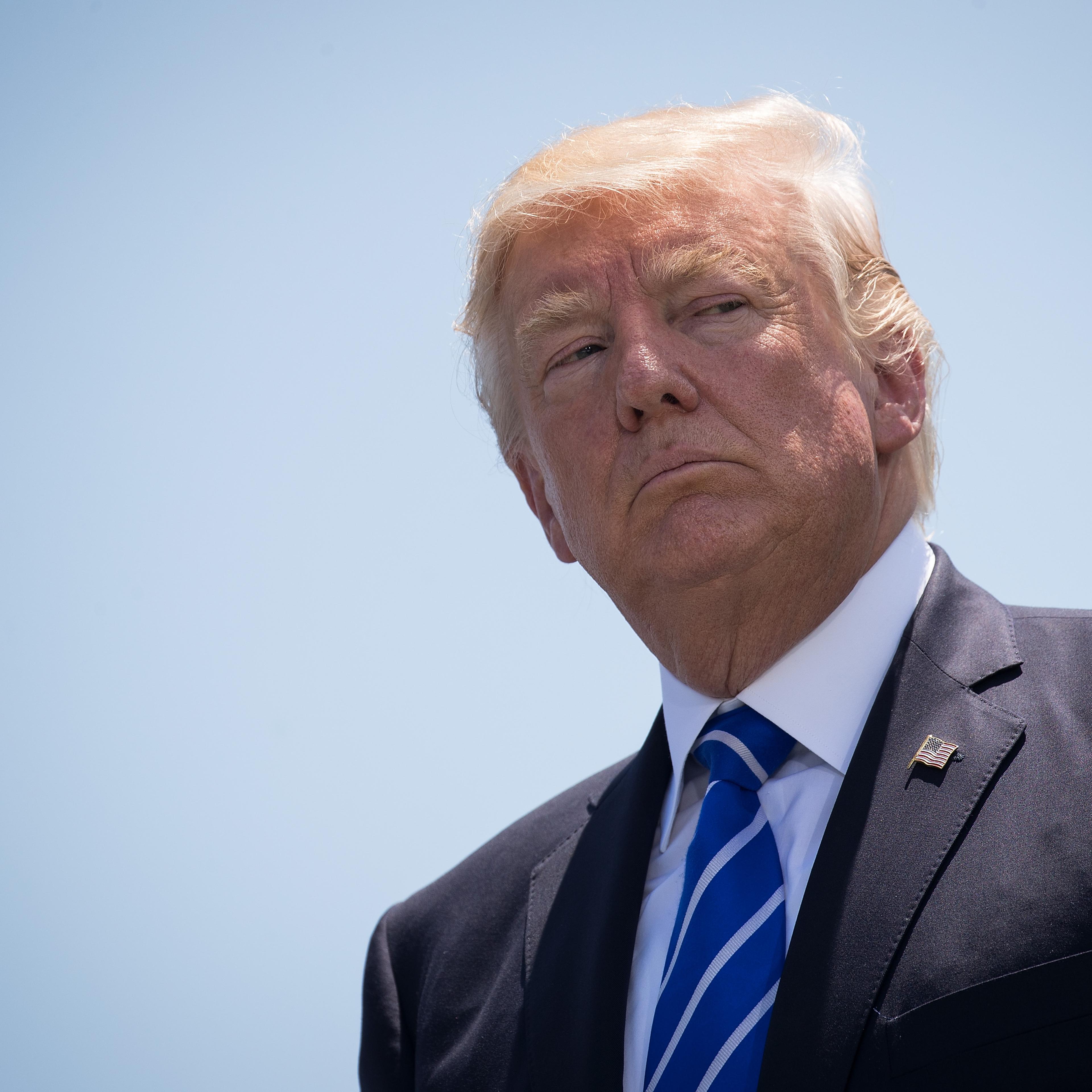 Donald Trump Delivers Commencement Address At U.S. Coast Guard Academy