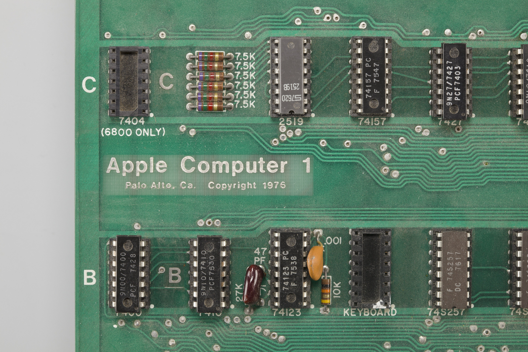 Apple 1 motherboard