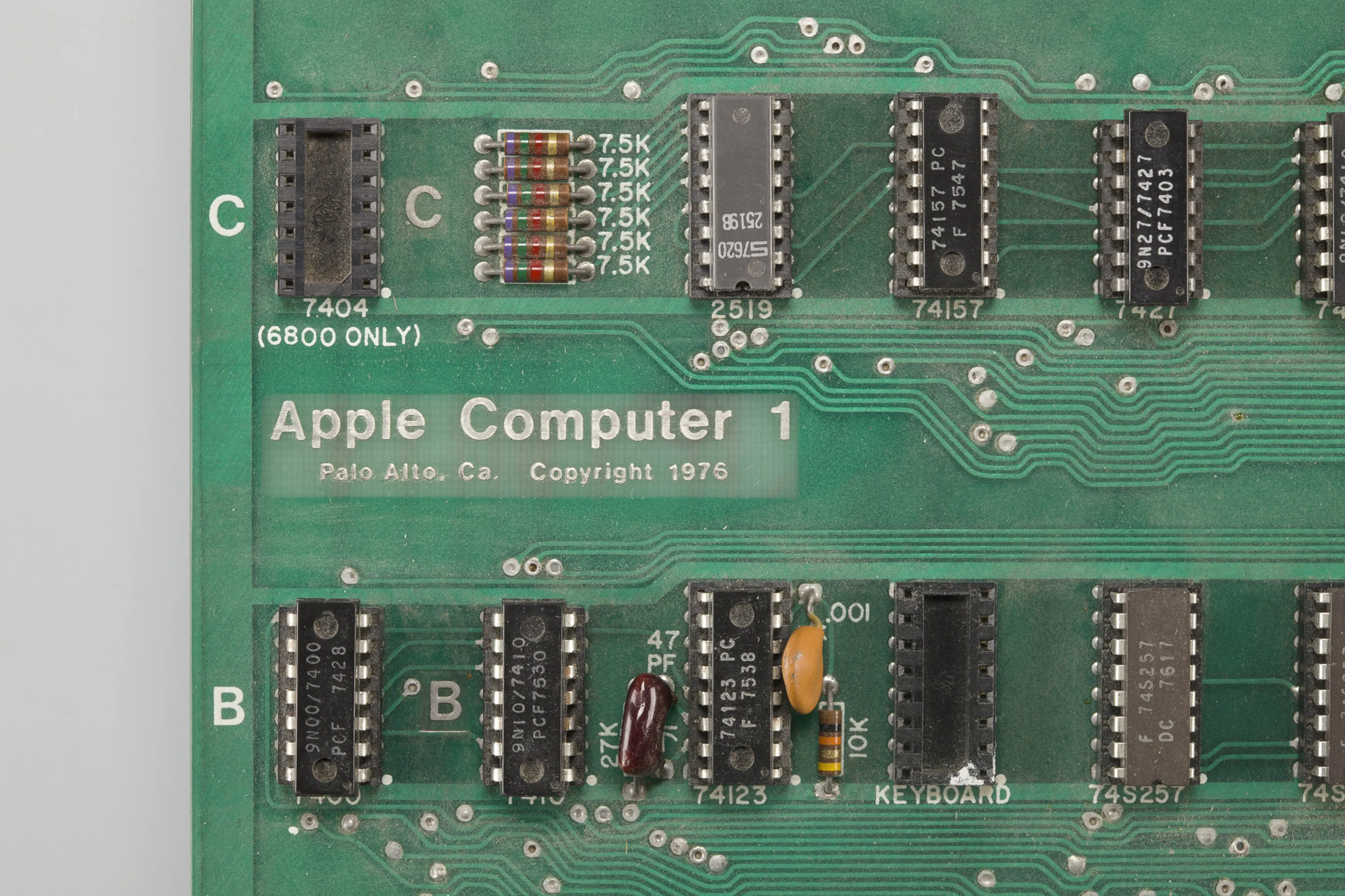 Apple 1 motherboard