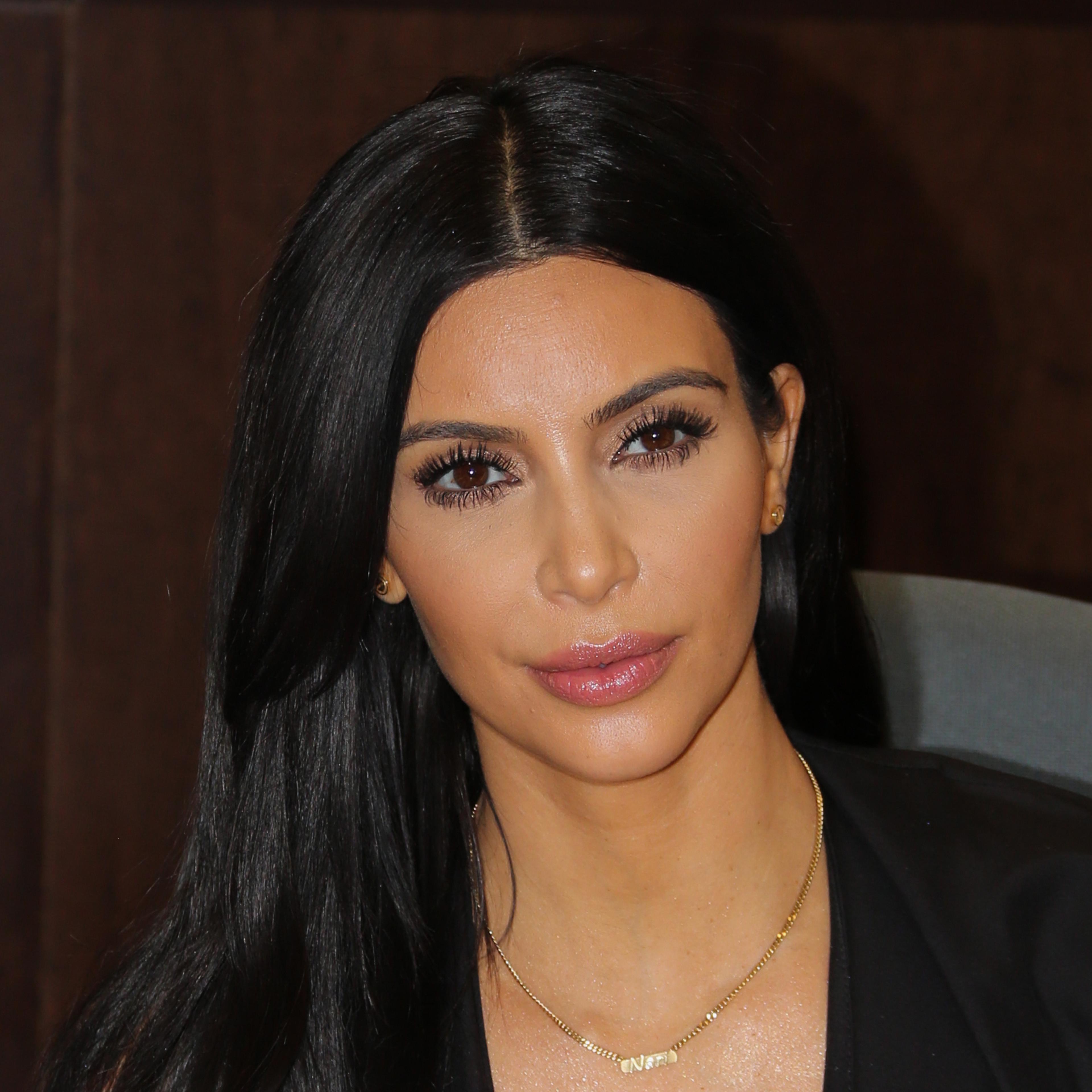 Reality TV Personality Kim Kardashian signs copies of her new book "Selfish" at Barnes & Noble bookstore at The Grove on May 7, 2015 in Los Angeles.