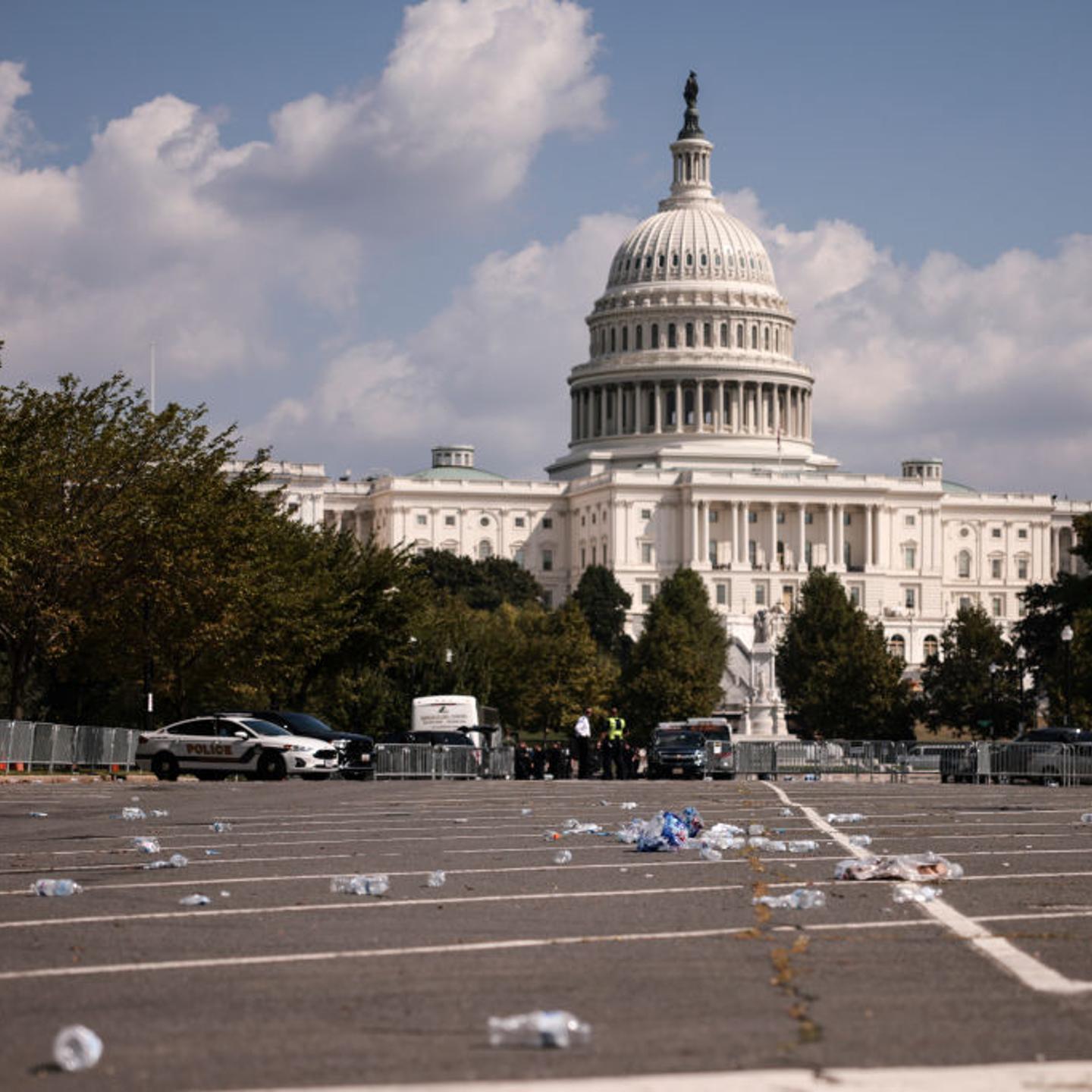 "Justice for J6" Rally Held At U.S. Capitol In Support Of January 6th Insurrectionists