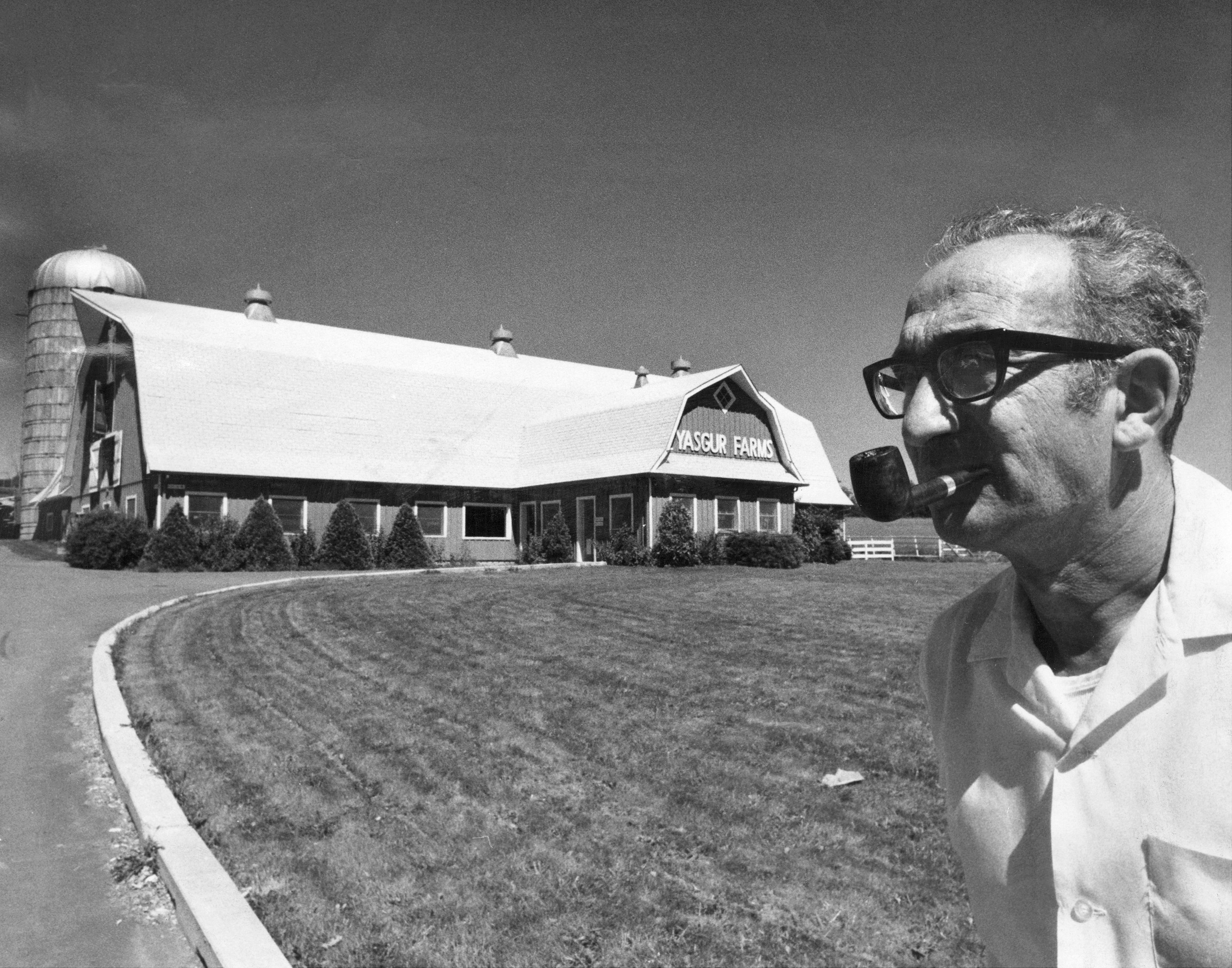 Max Yasgur, whose land was used for Woodstock festival in Mo