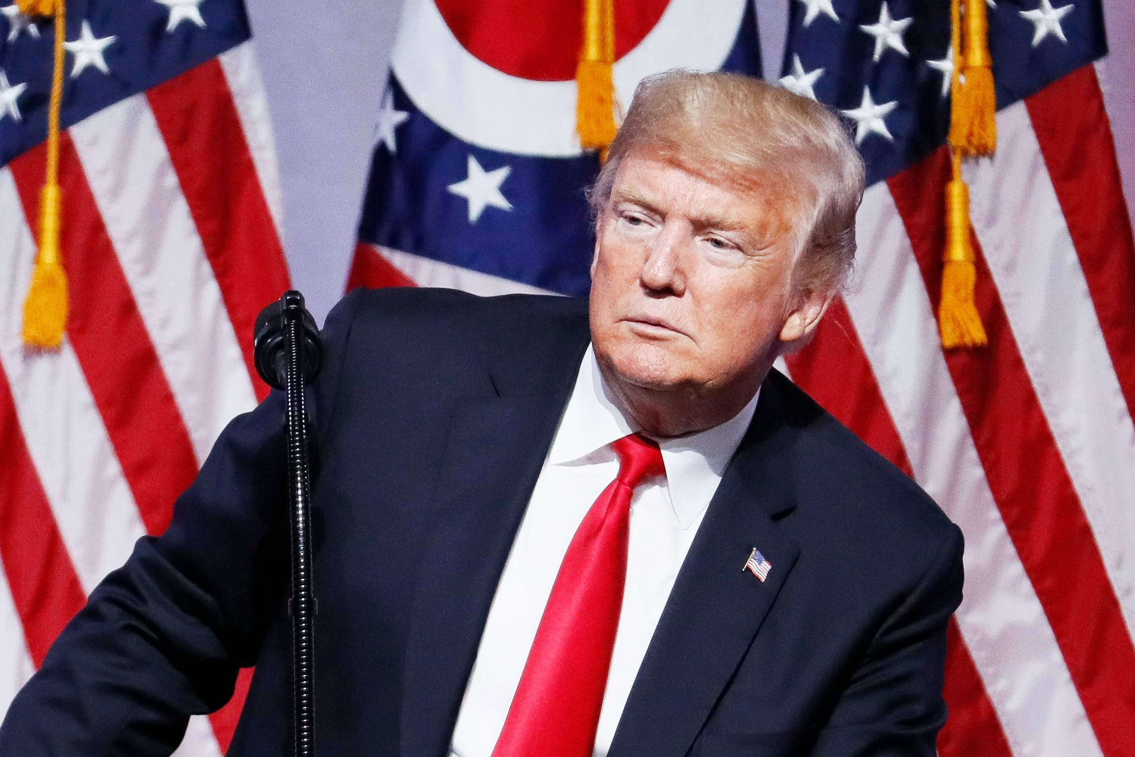 President Trump speaking