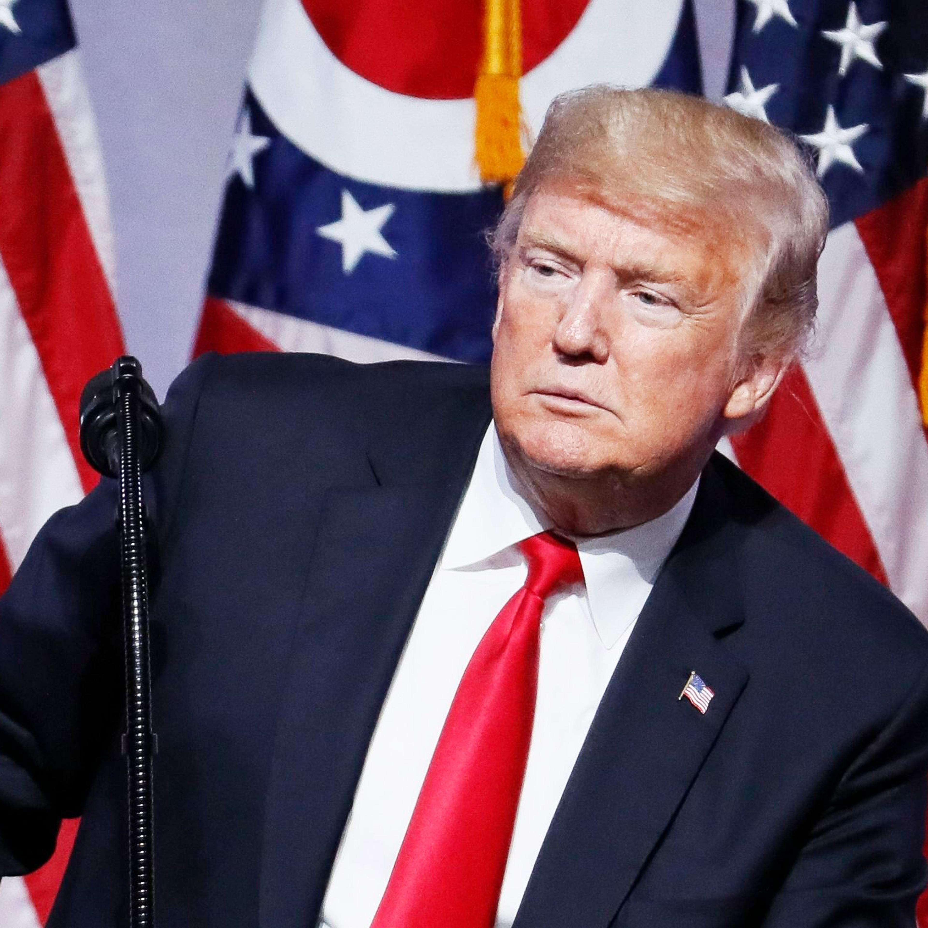 President Trump speaking
